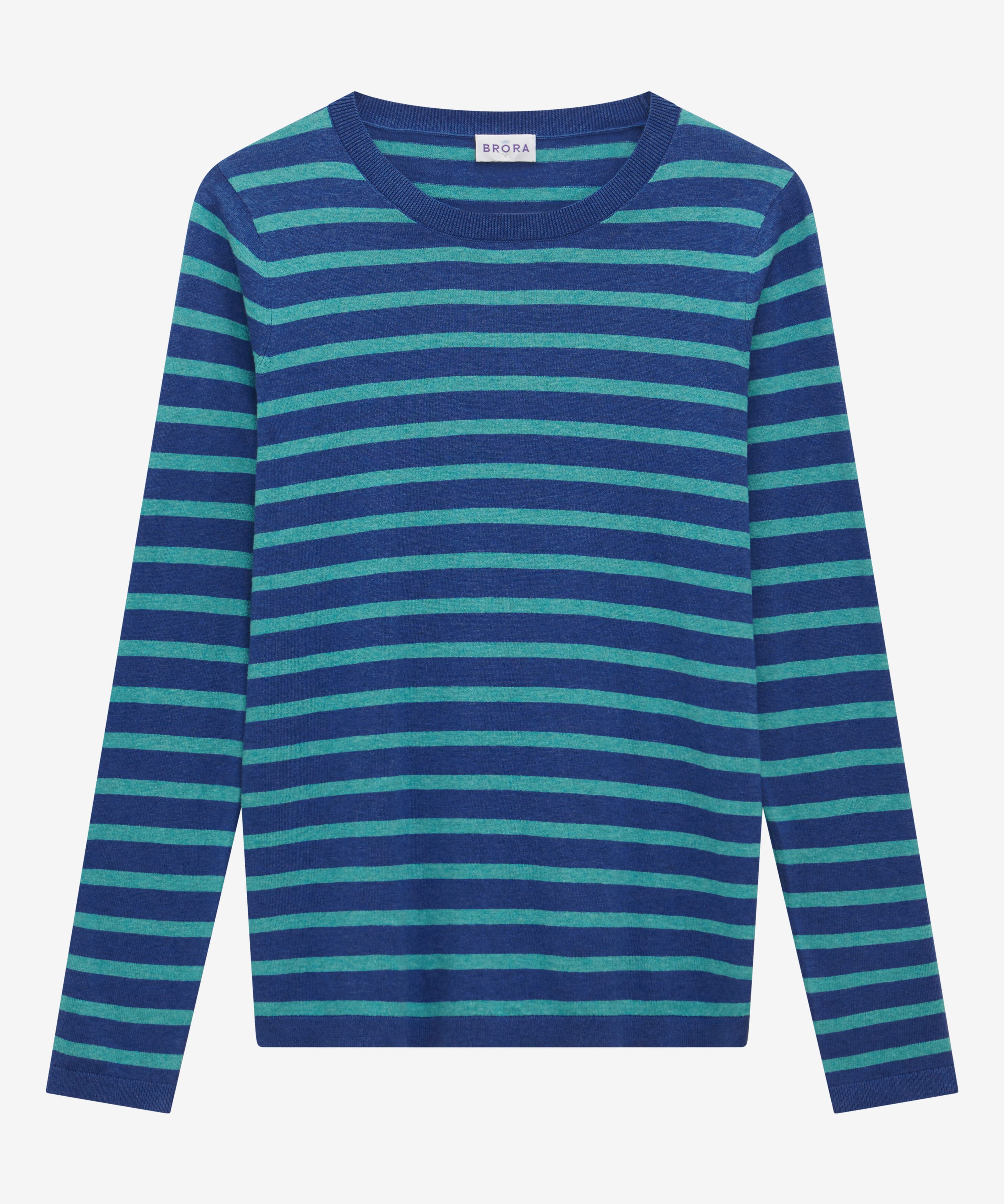 Fearne Knit Tee - Blue Stripe
