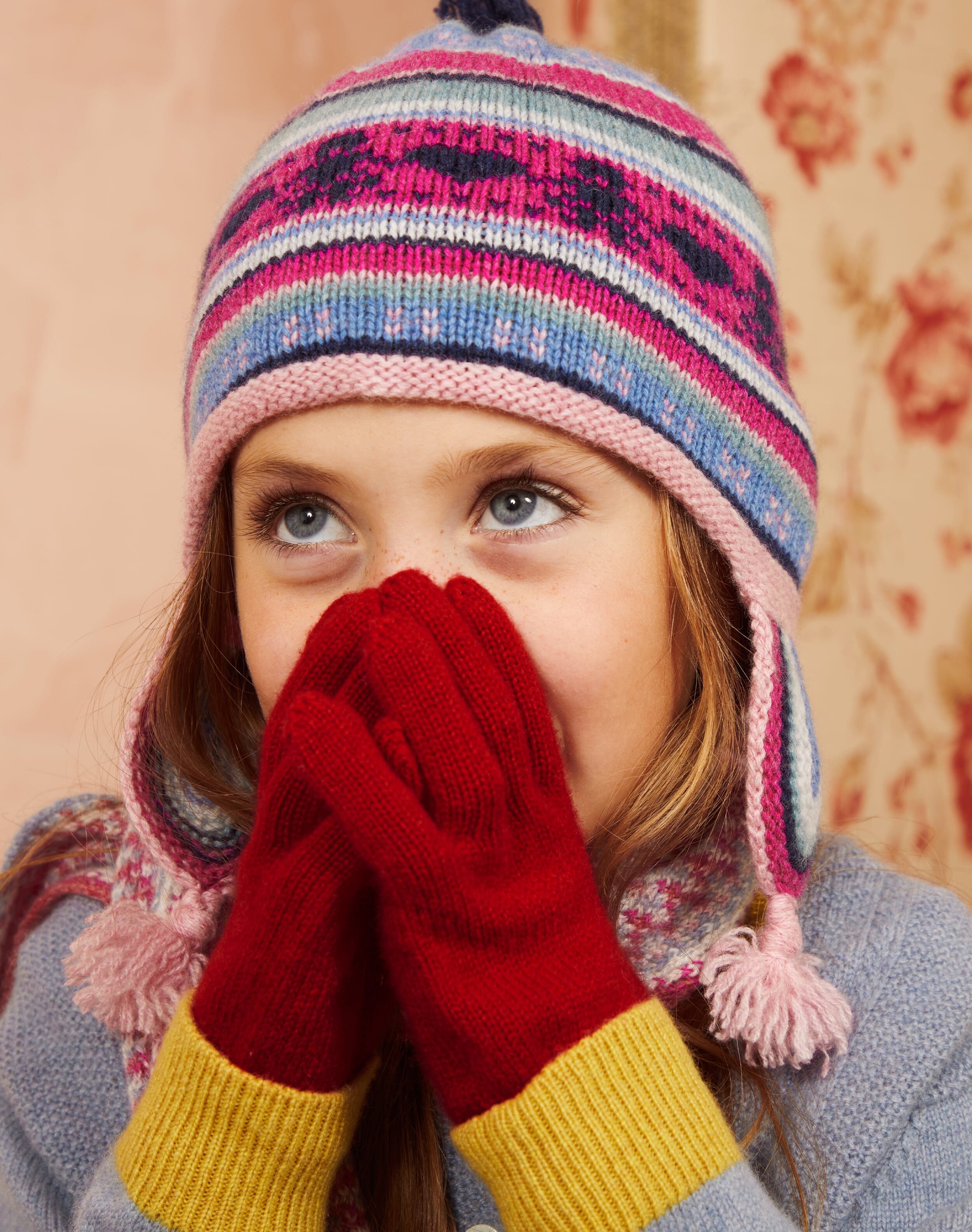 Ruby Children's Cashmere Gloves Hats, Gloves & Scarves Brora