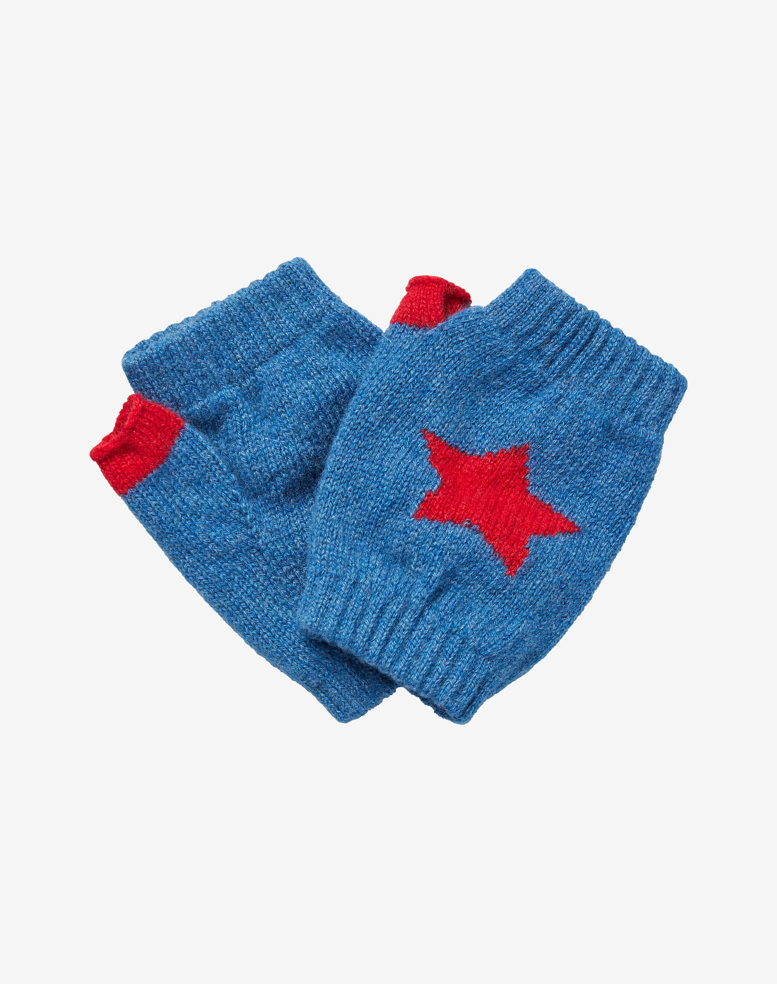 Cashmere Star Wristwarmers in Dusk Children's Accessories