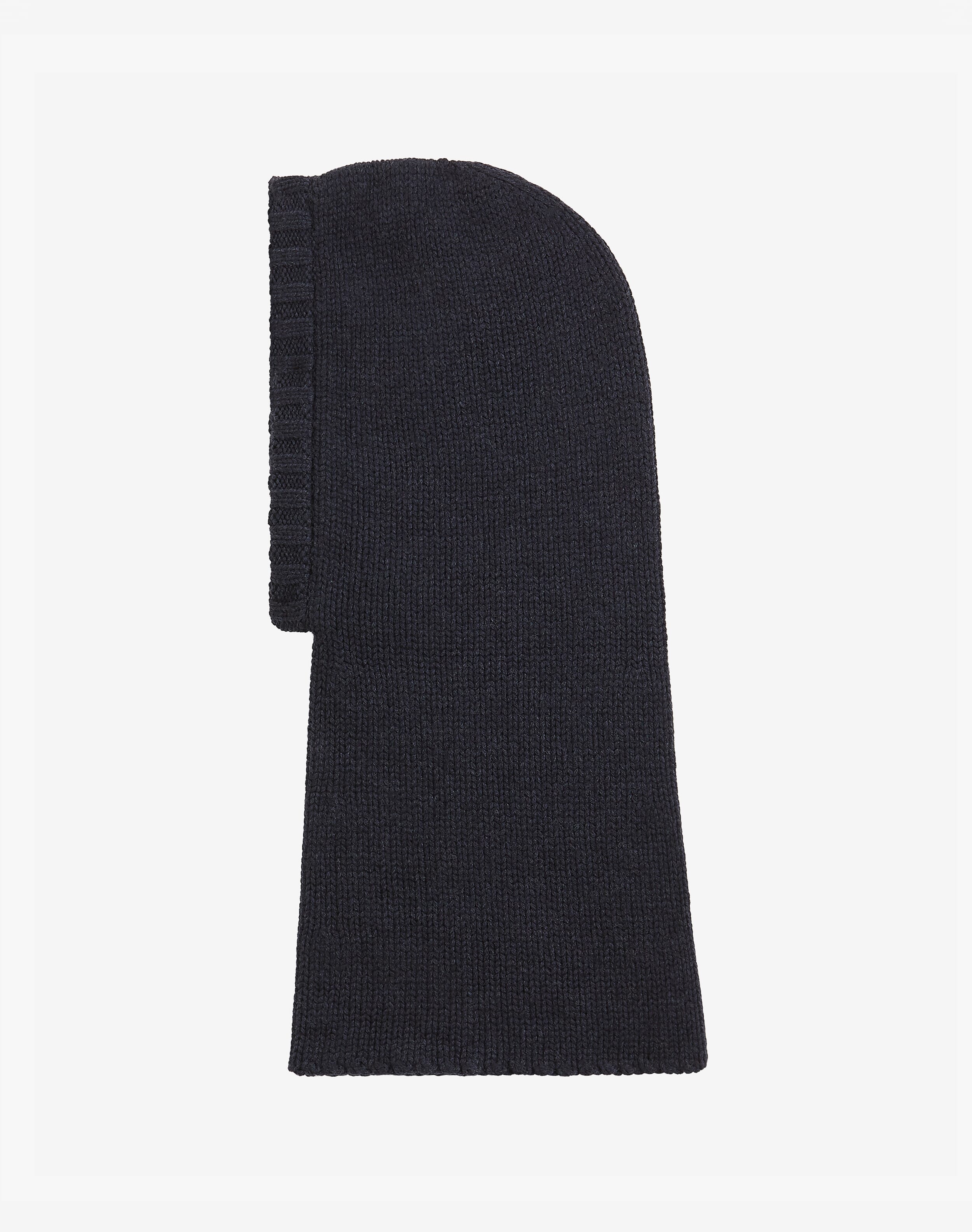 Midnight Cashmere Luxe Knit Hooded Snood | Women's Scarves | Brora