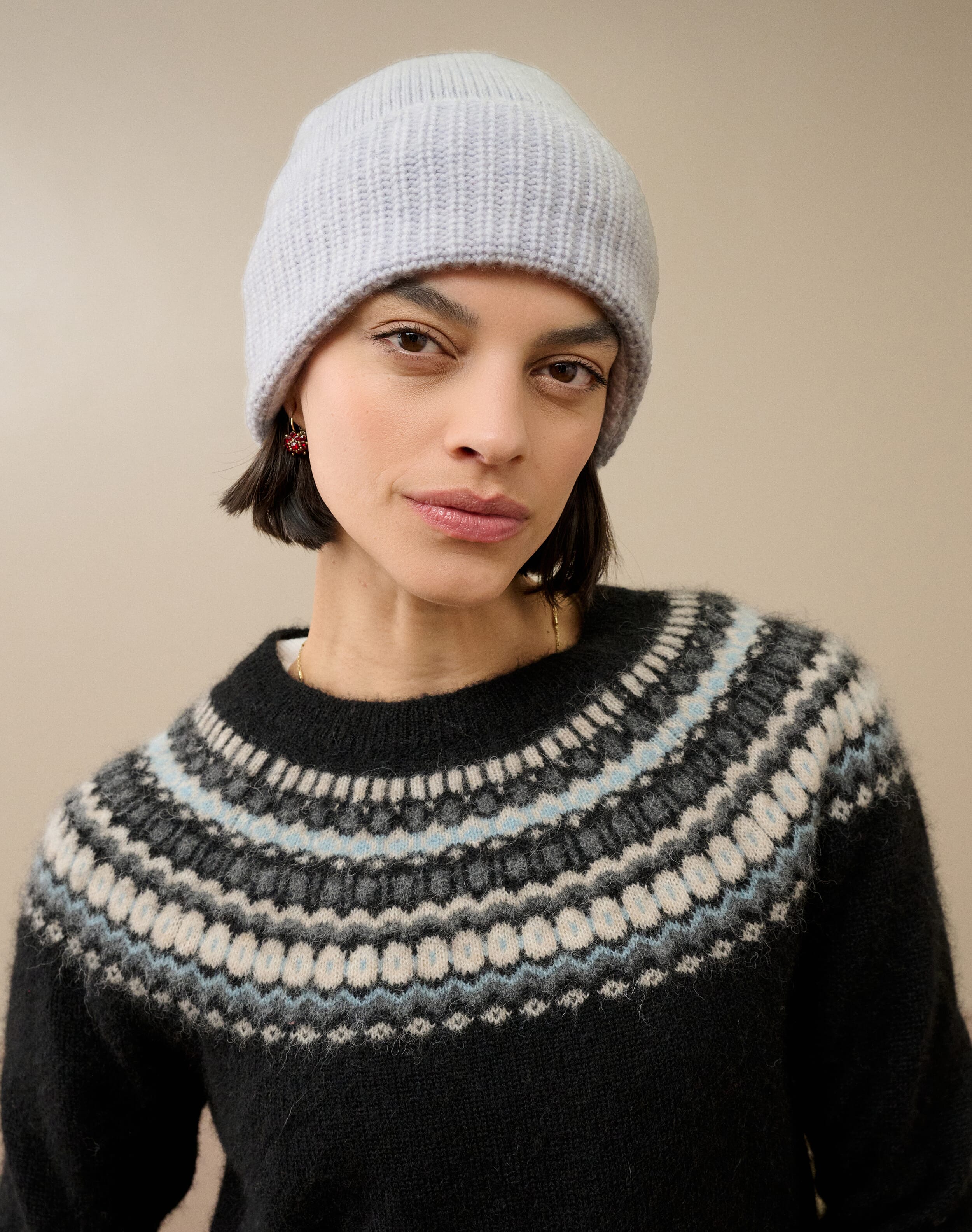 Brora Organic Cotton Pintuck Pie Crust Blouse - 3