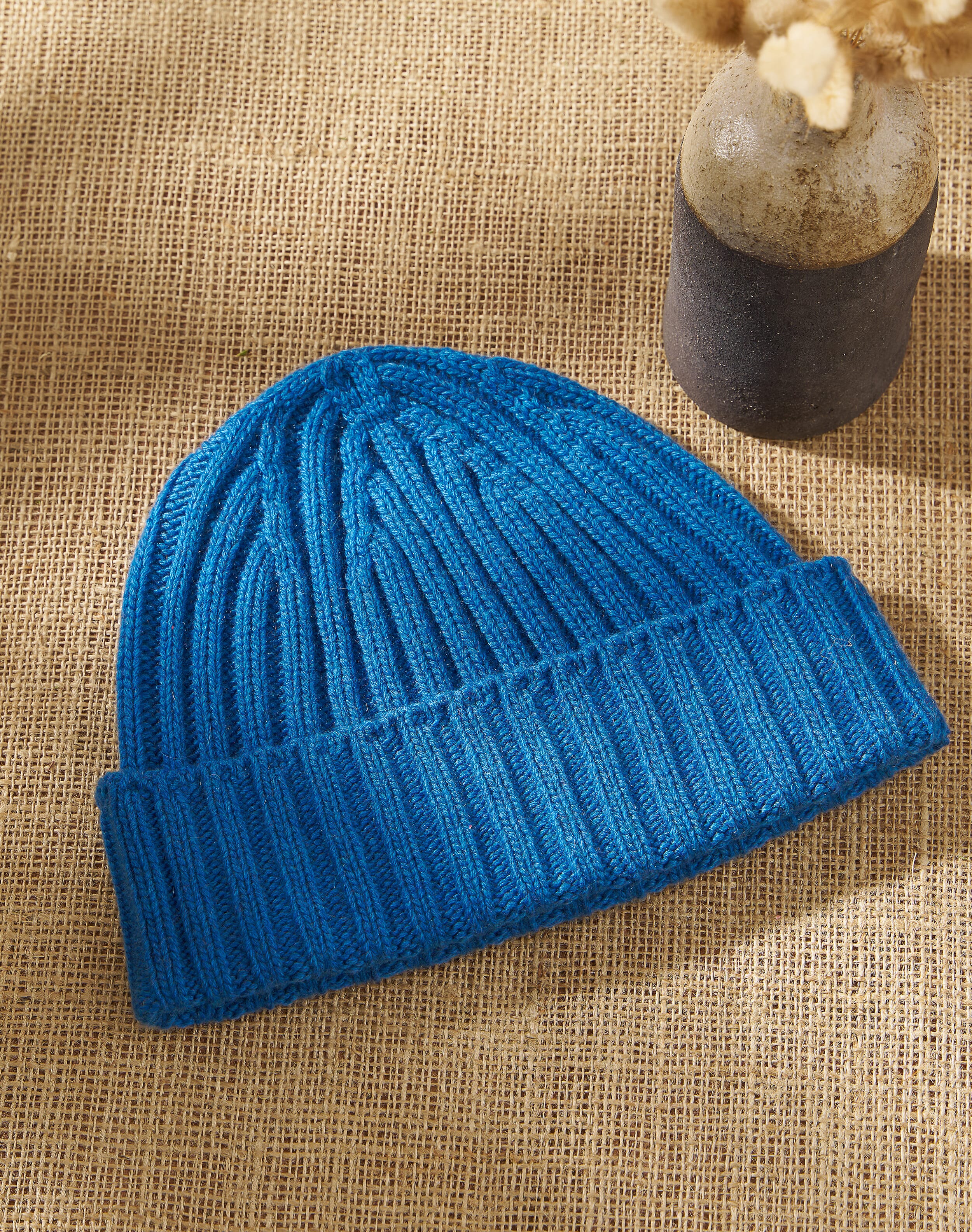 Brora Cashmere Ribbed Hat China