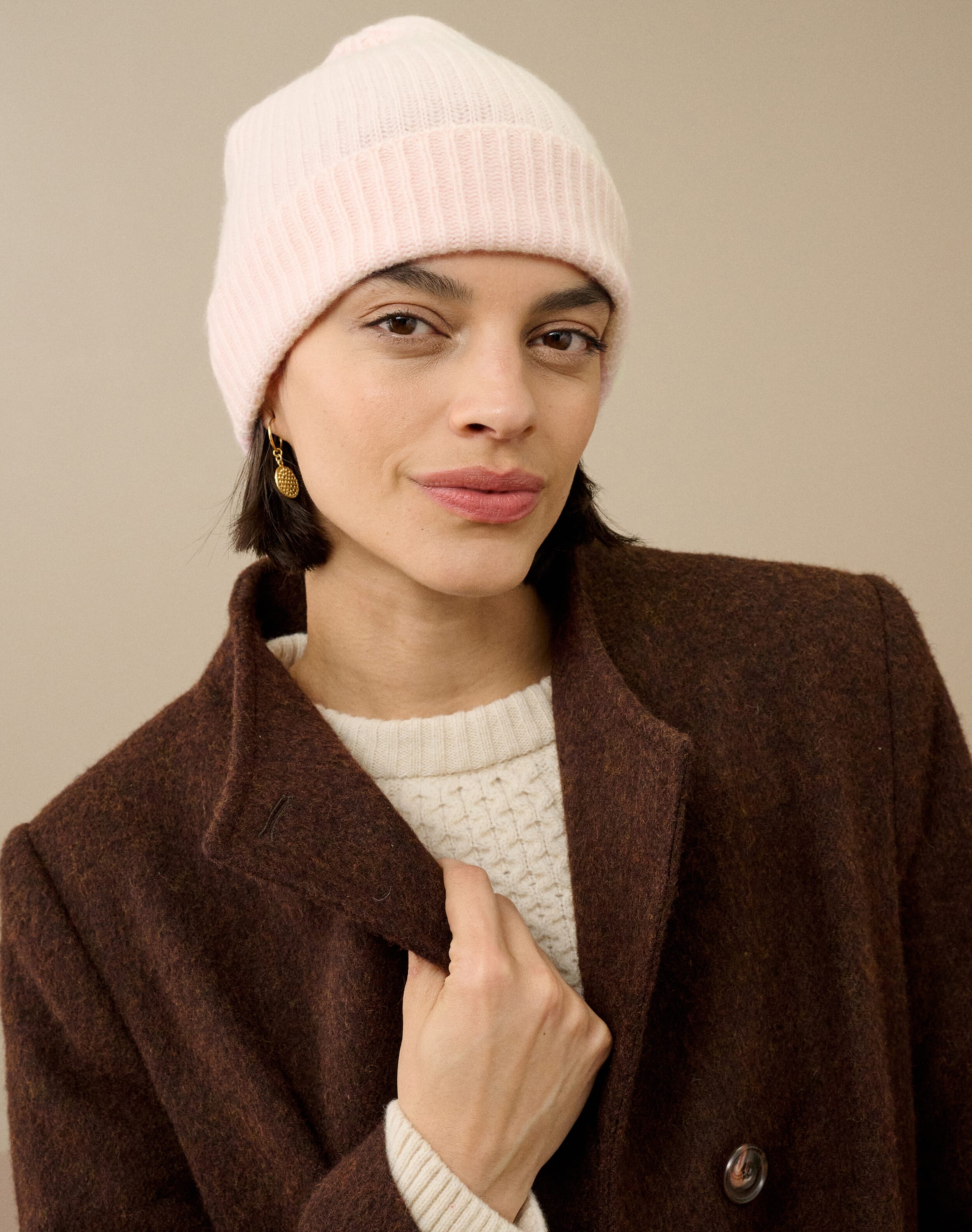 Brora Organic Cotton Pintuck Pie Crust Blouse - 9