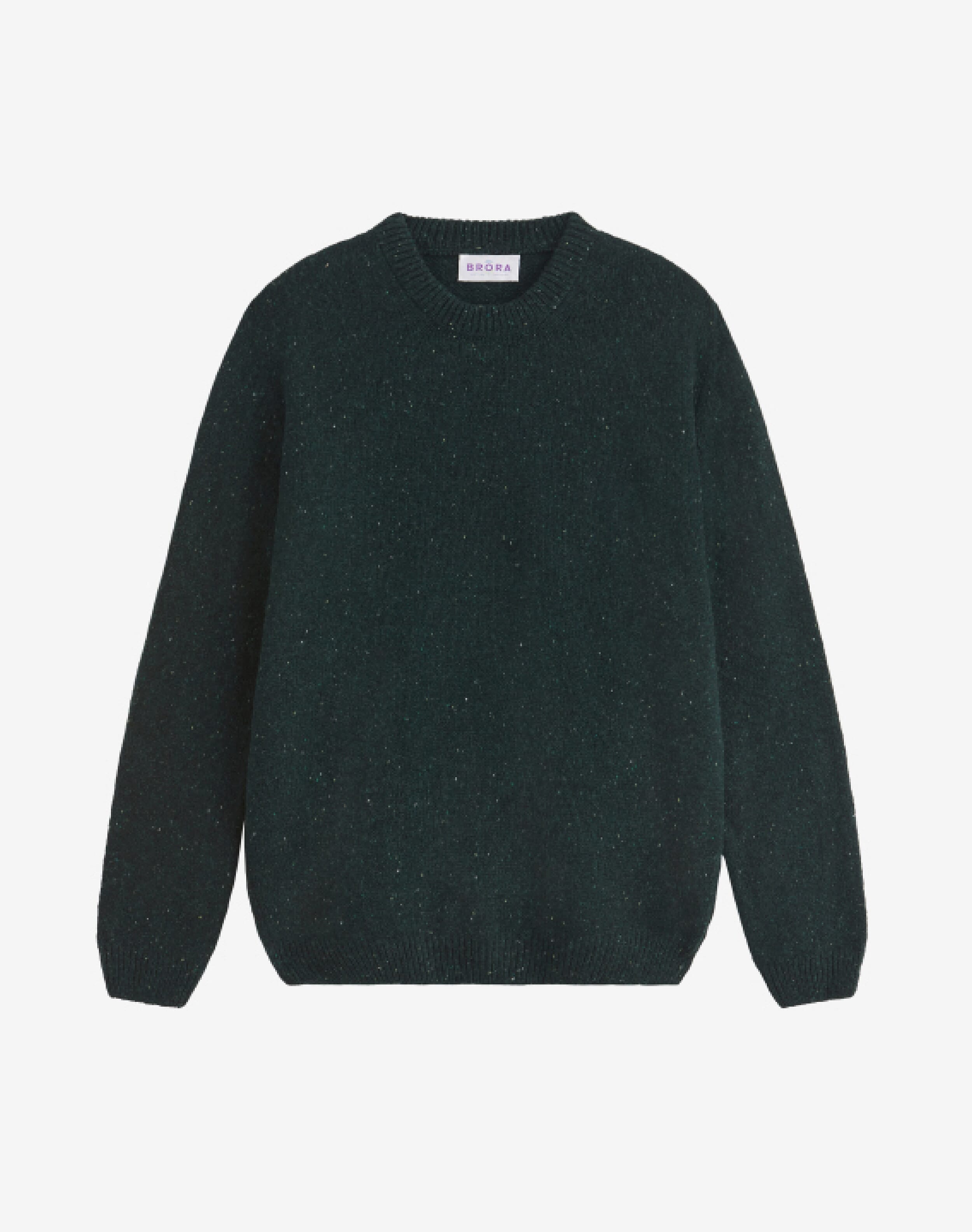 Pine Cashmere Donegal Jumper | Men's Cashmere | Brora