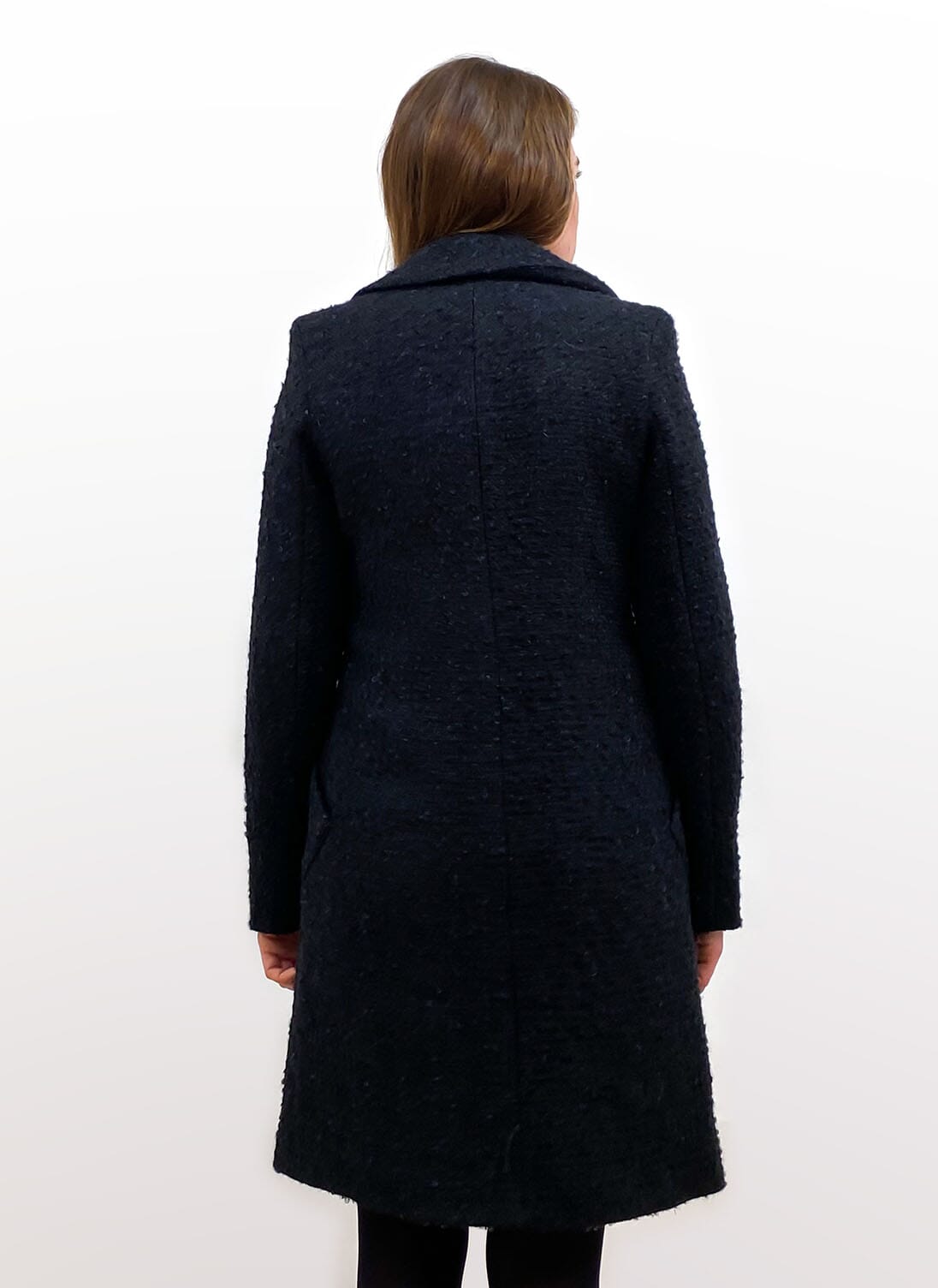Scottish Boucle Wool & Mohair Coat Women’s Outlet Coats Brora