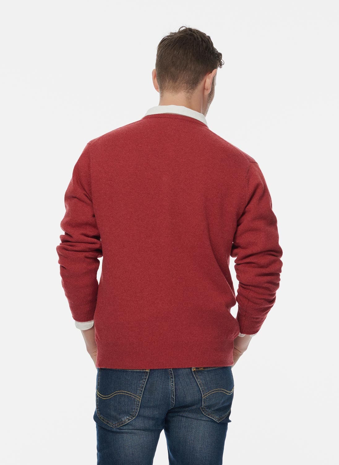 Brora mens cashmere outlet jumper