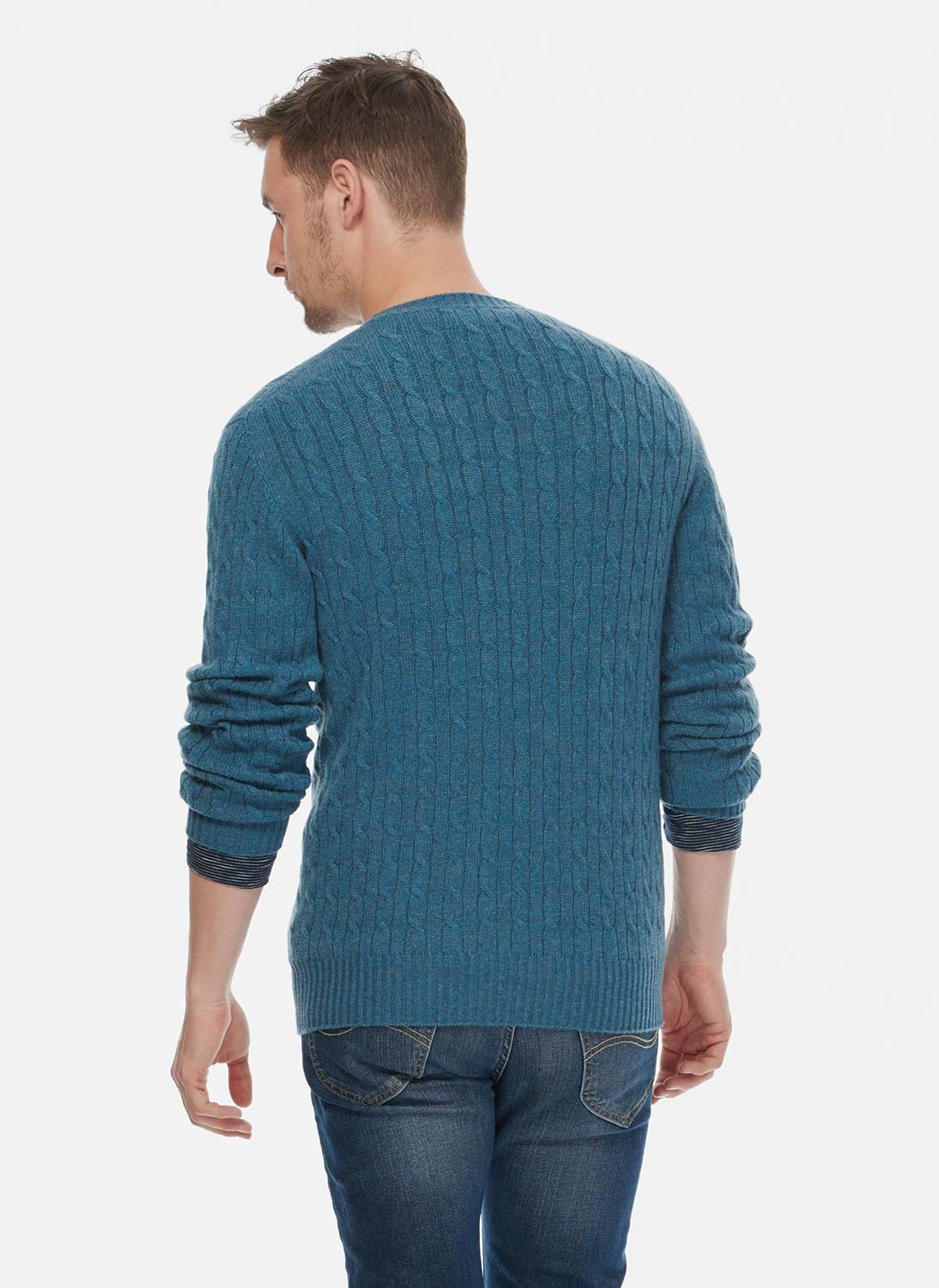 Brora mens clearance cashmere jumper