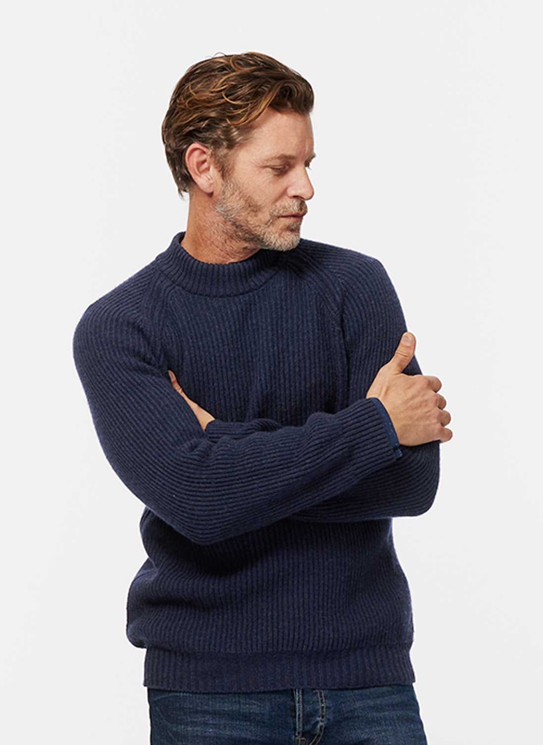 Brora mens clearance cashmere jumper