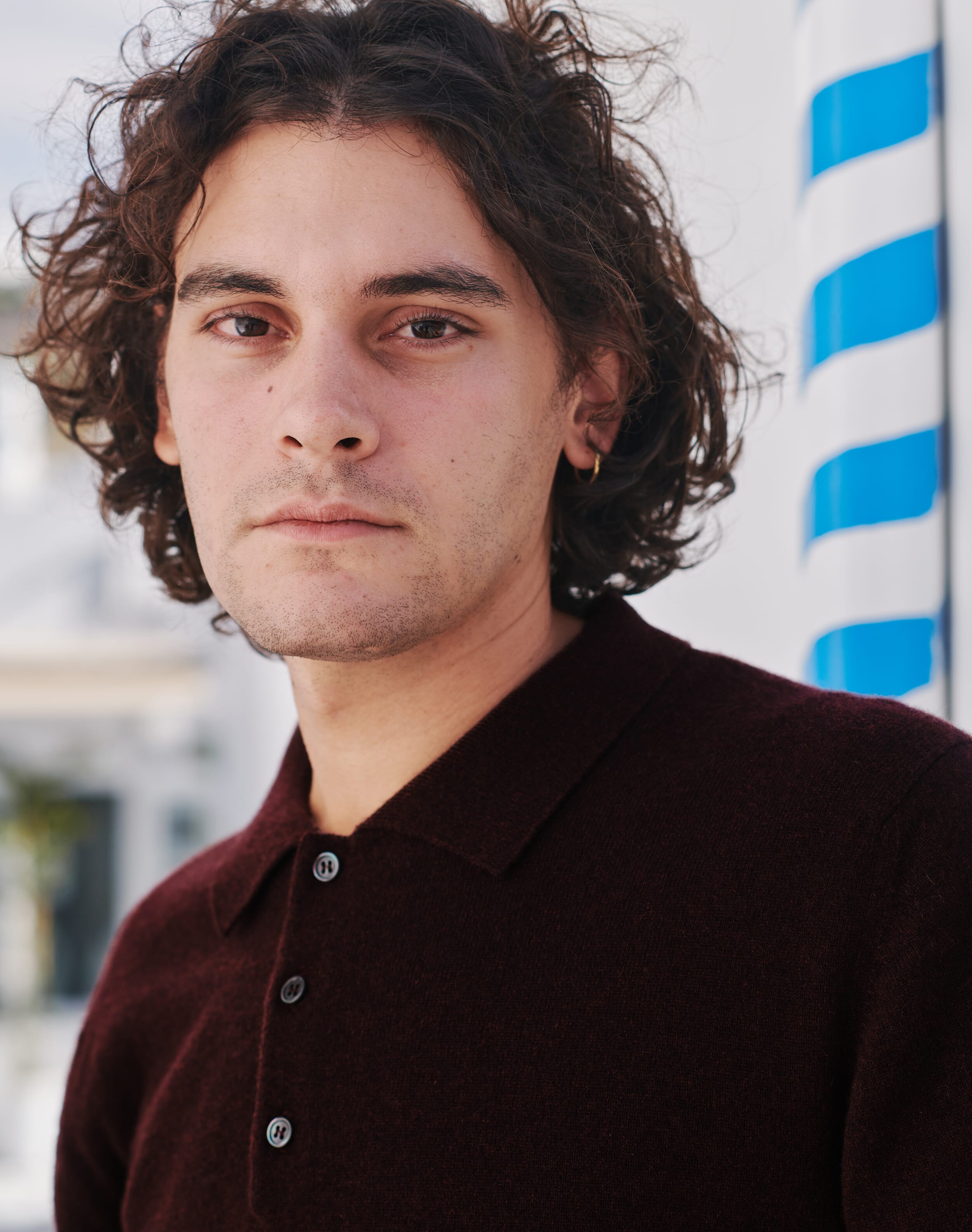 Brora Cashmere Polo Shirt Malt