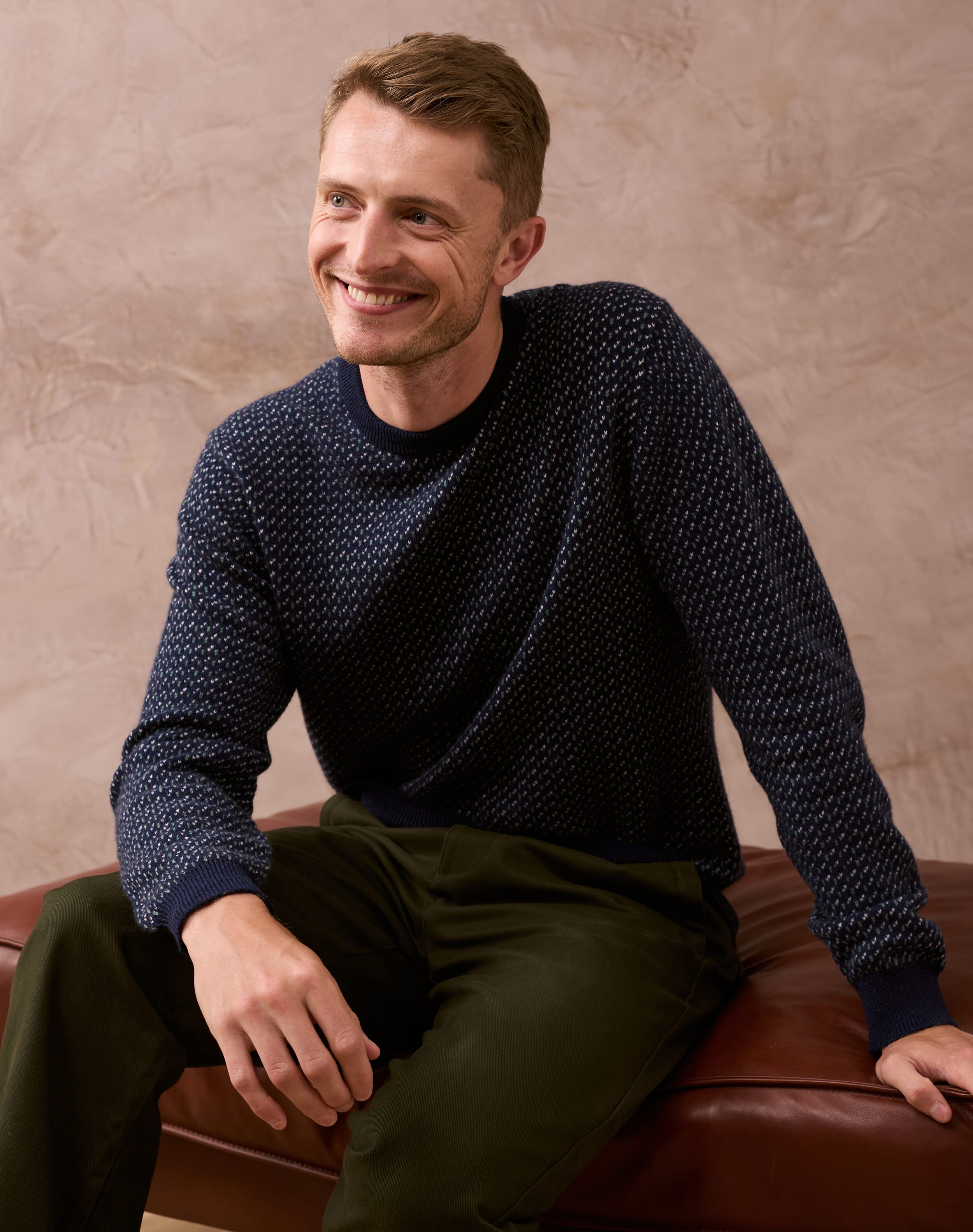 Brora Cashmere Norwegian Jumper French