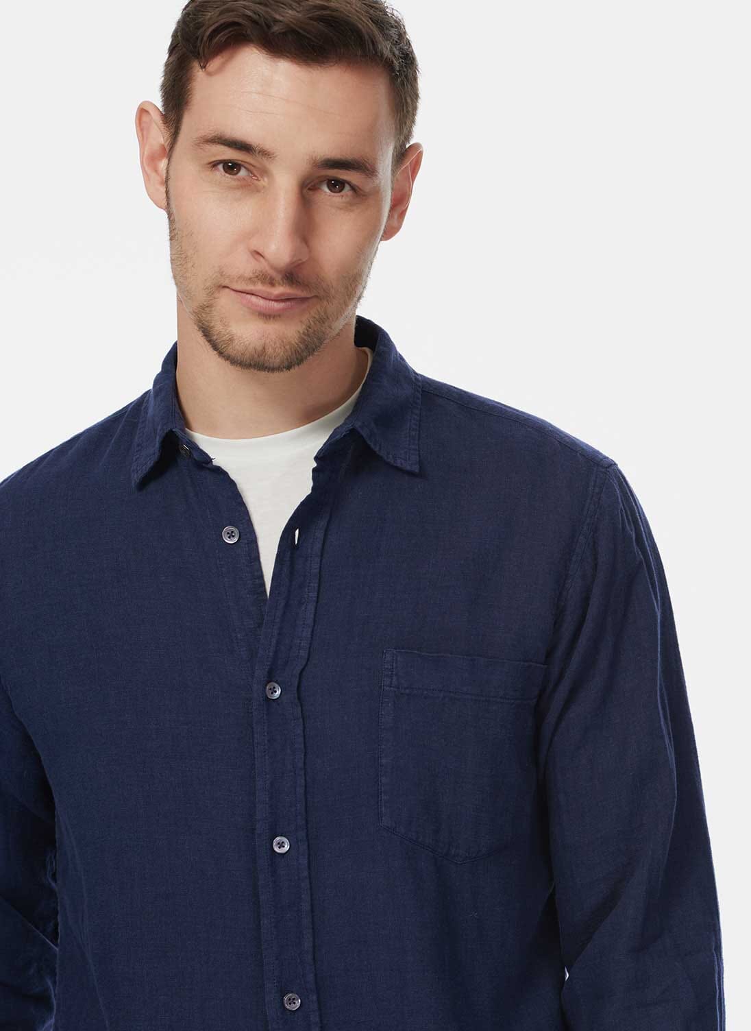 Linen Shirt | Brora.co.uk