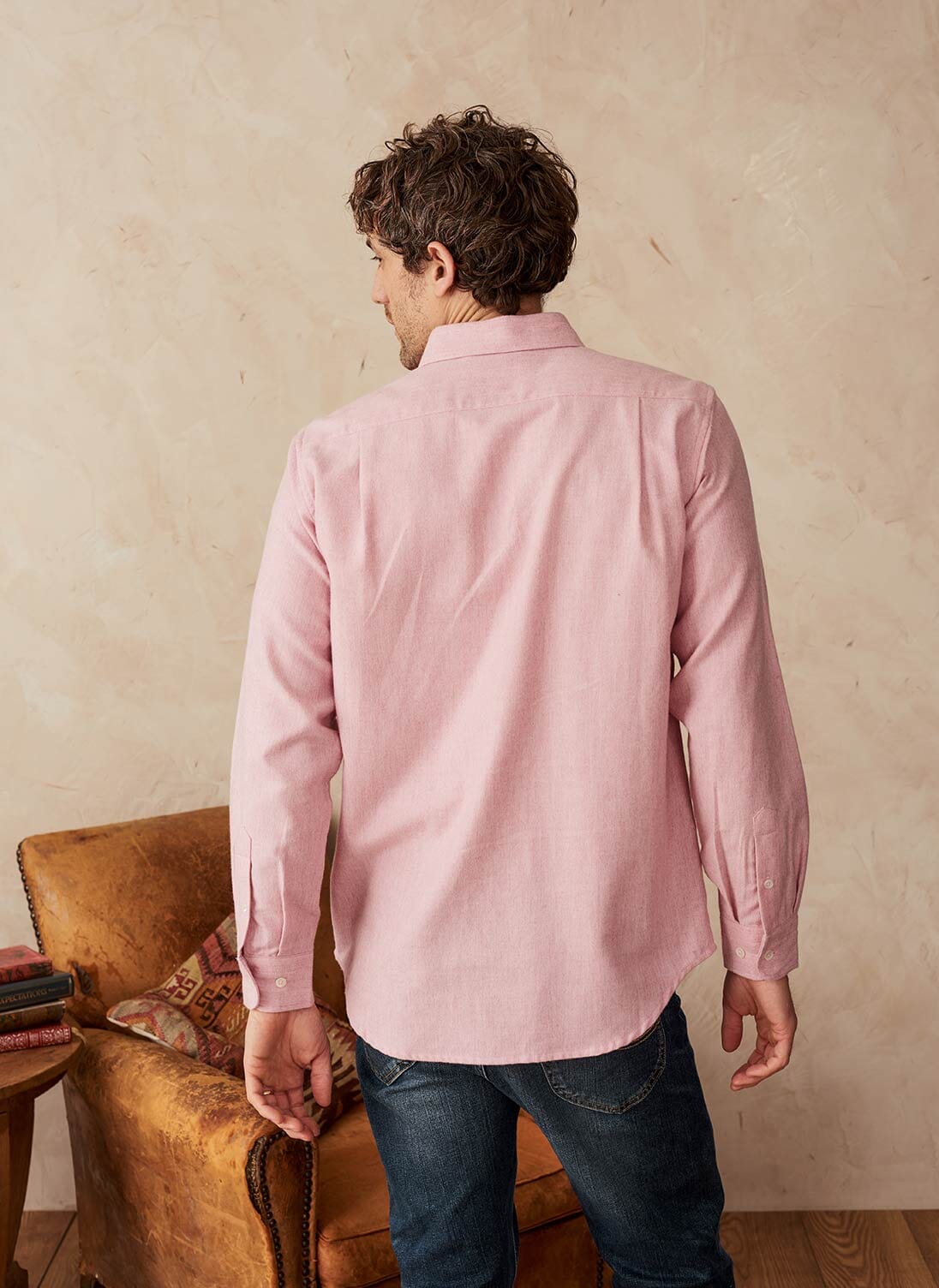 dusty-pink-brushed-cotton-wool-twill-shirt-men-s-shirts-brora-online
