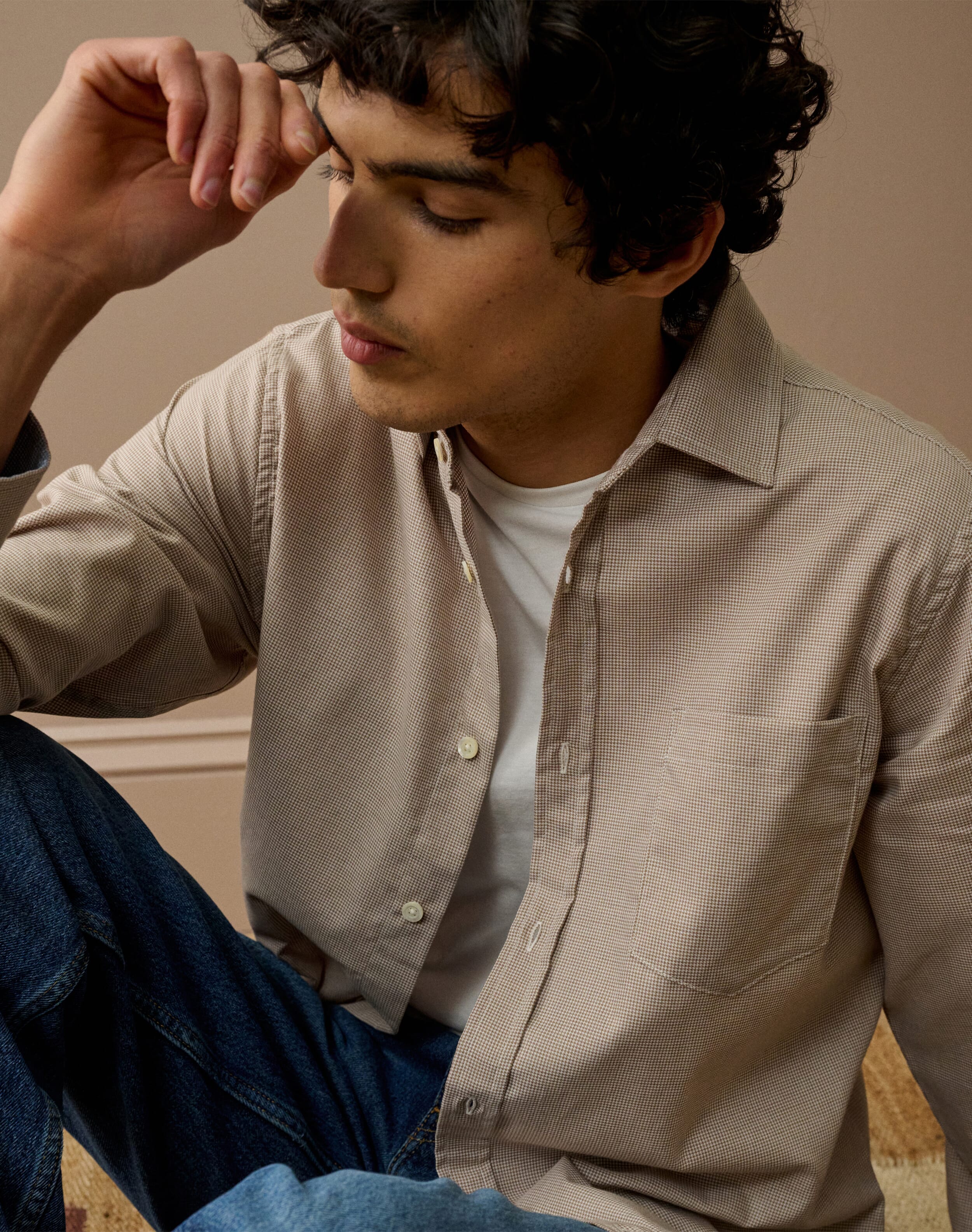 Brora Cashmere Beret Ash - 8