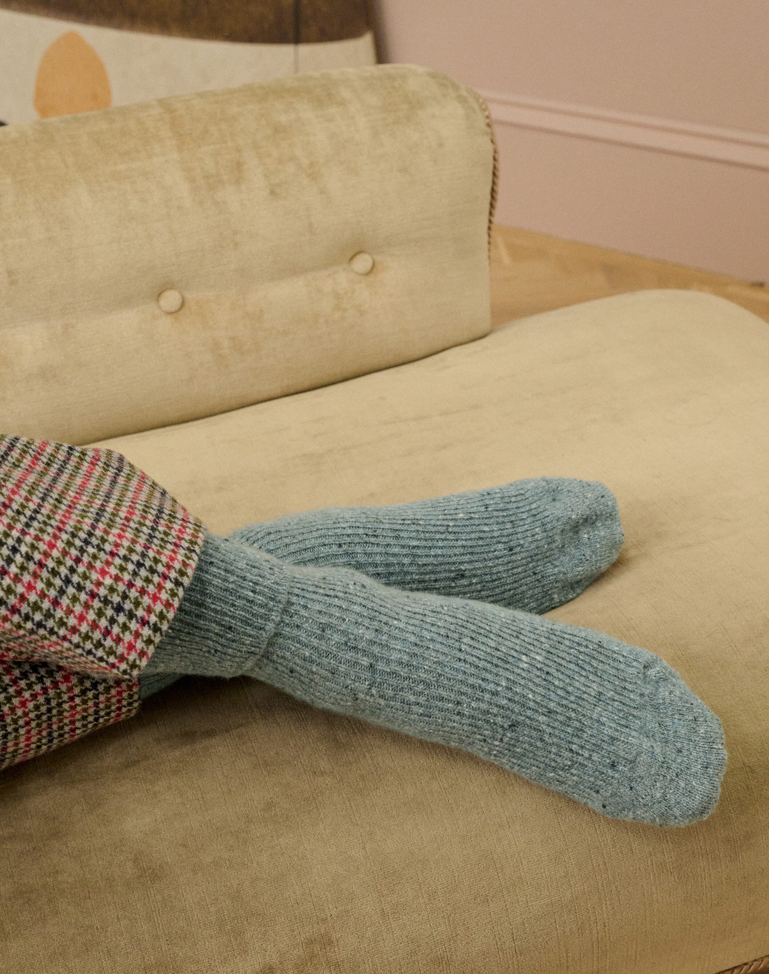 Brora Woven Suede Belt Claret - 10