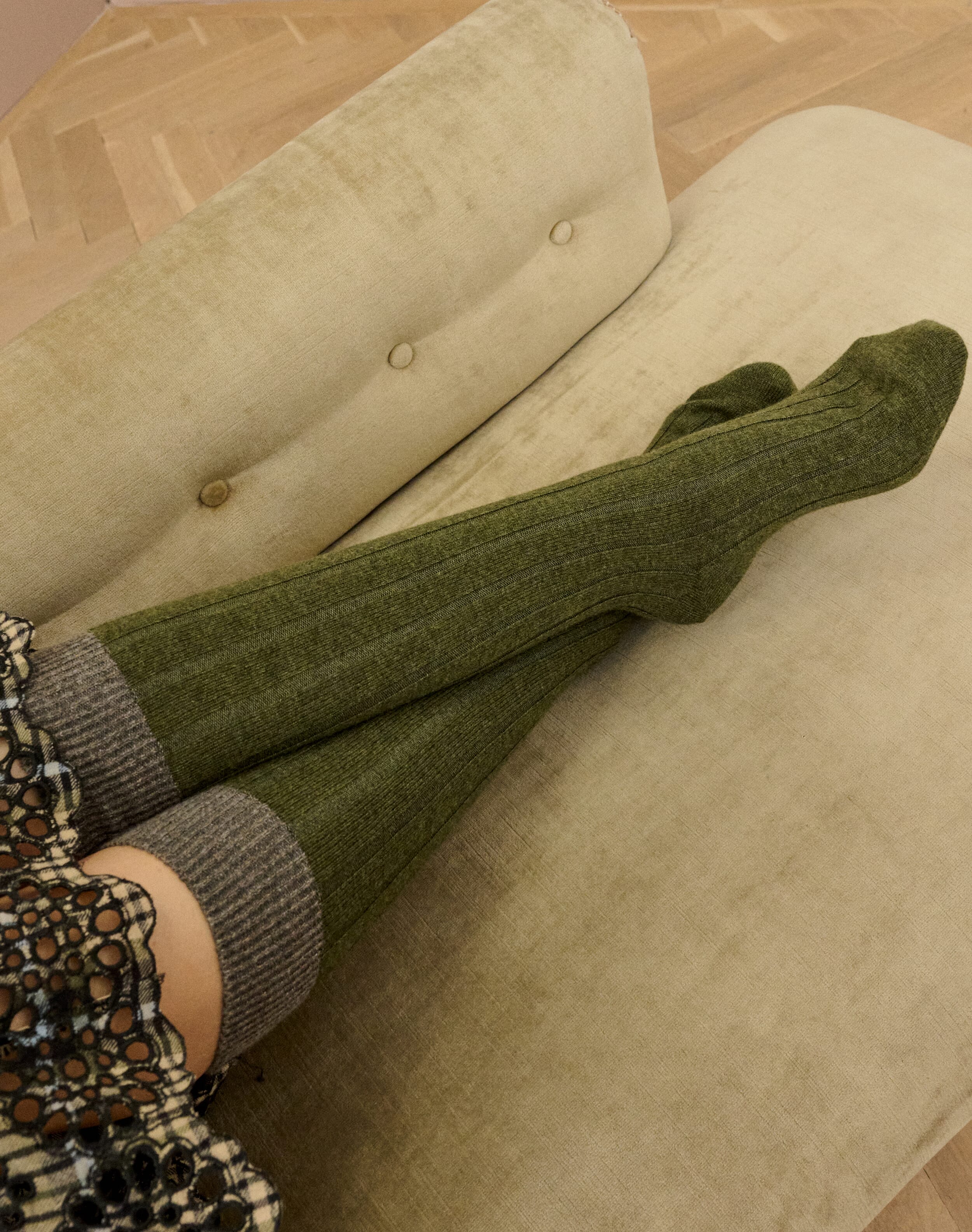 Brora Woven Suede Belt Claret - 12