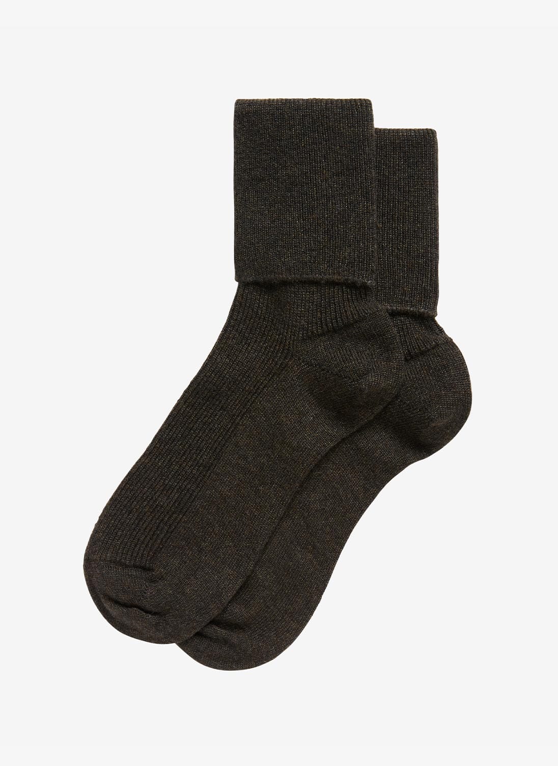 Peat Cashmere Socks | Women's Cashmere Socks | Brora UK