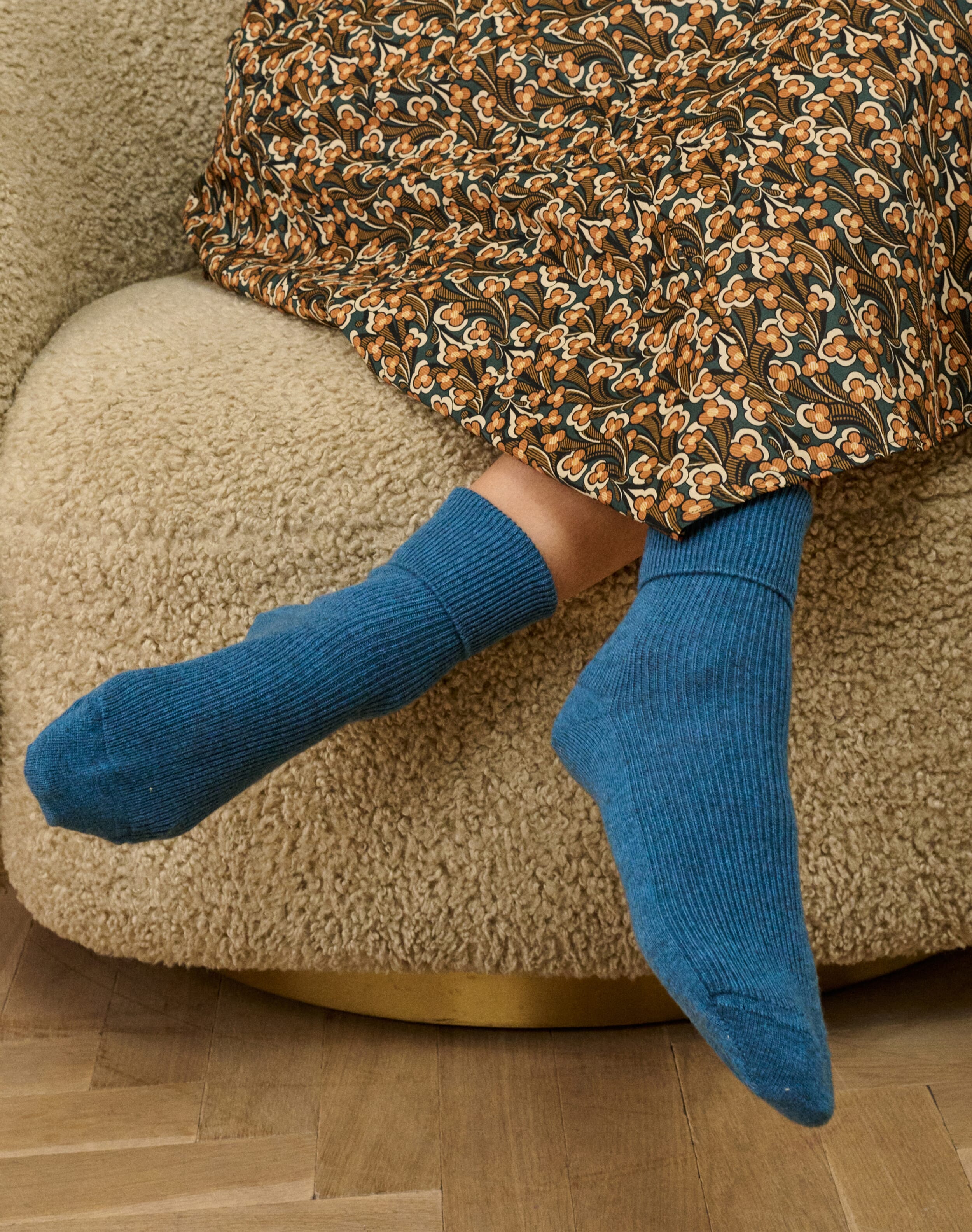 Brora Women's Cashmere Socks Sorrel