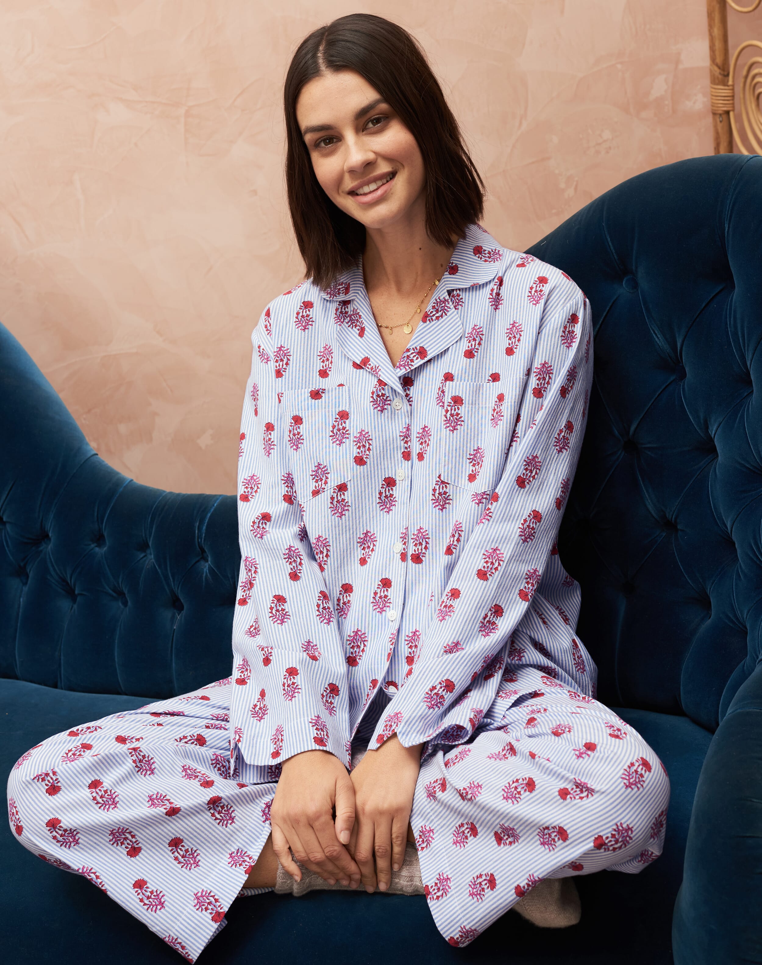 Women’s Nightwear | Dressing Gowns & Cotton Pyjamas | Brora