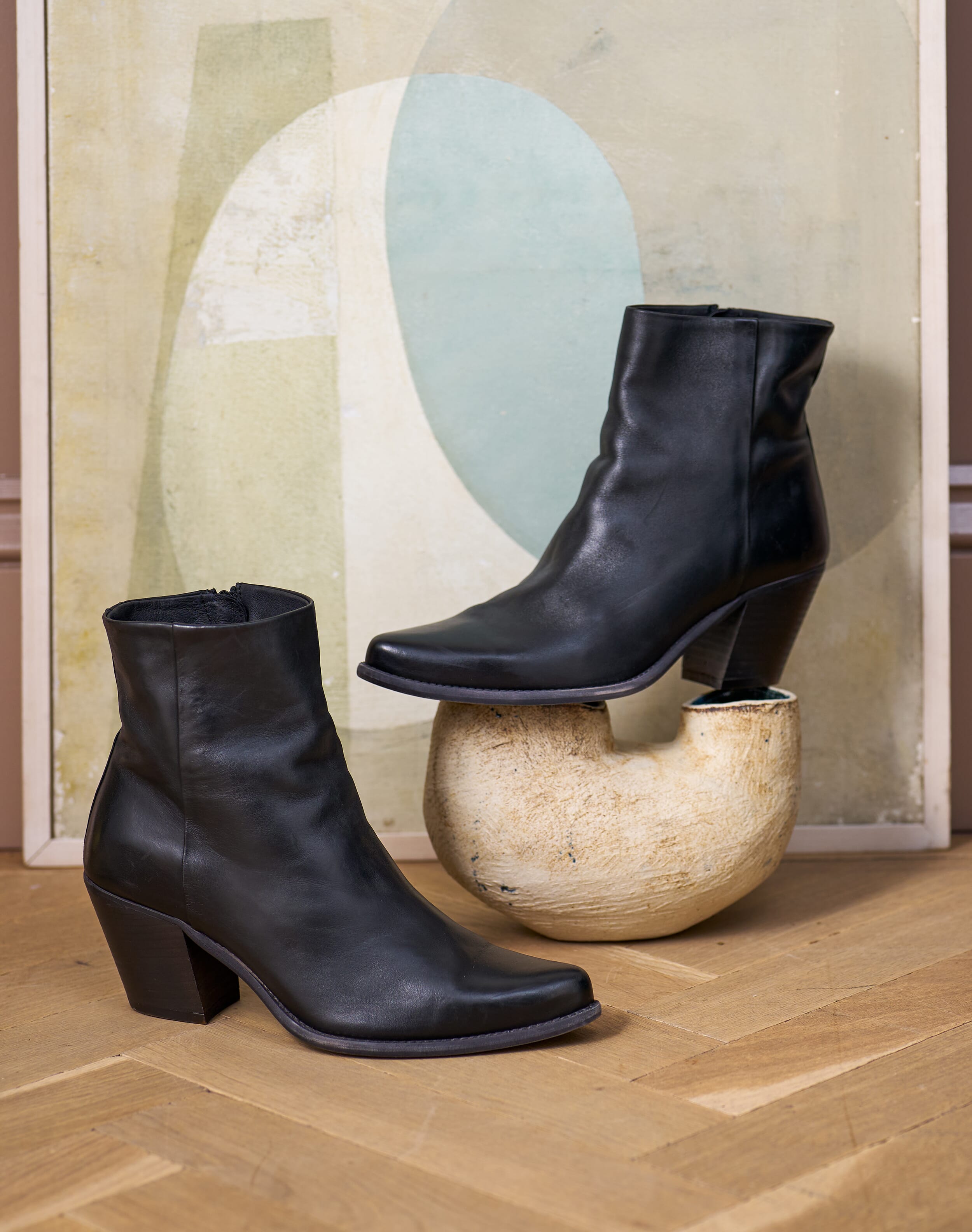 Brora Leather Ankle Boots