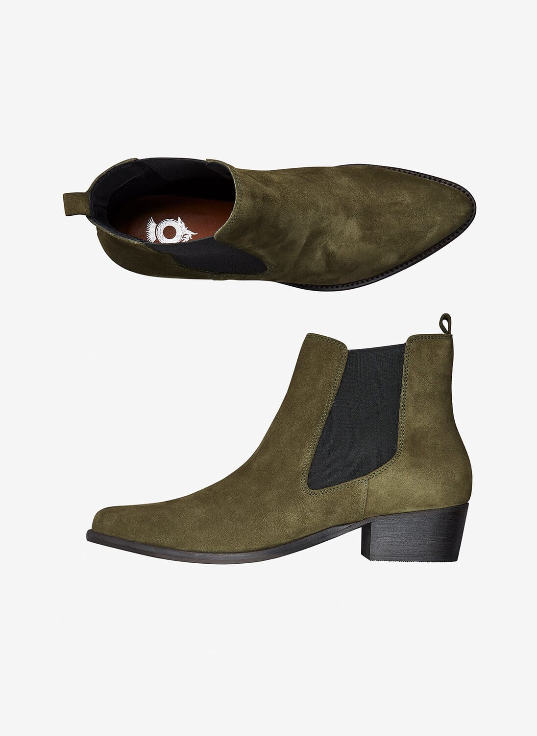 pull on leather ankle boots