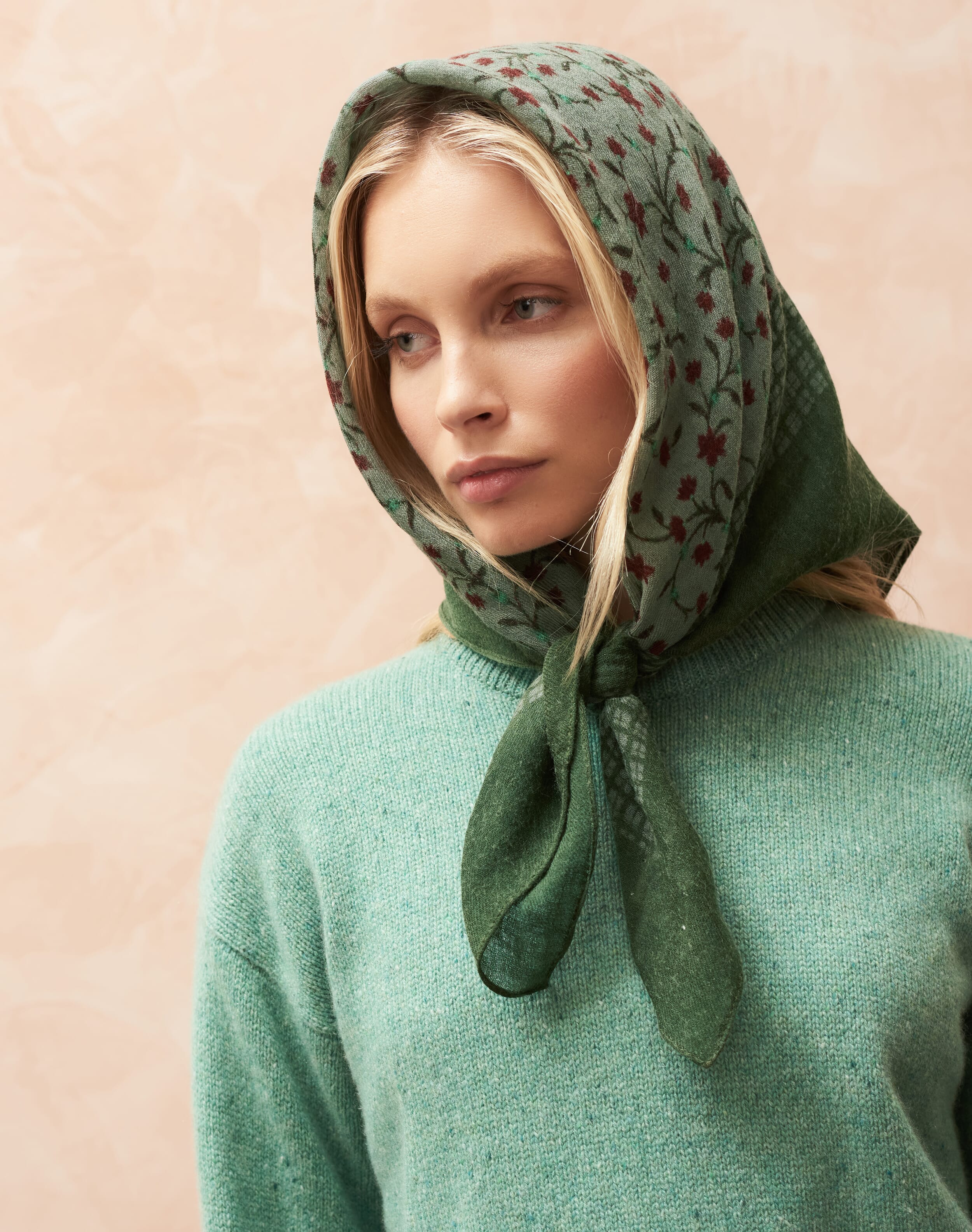 floral-print-wool-square-in-olive-scarves-stoles-brora