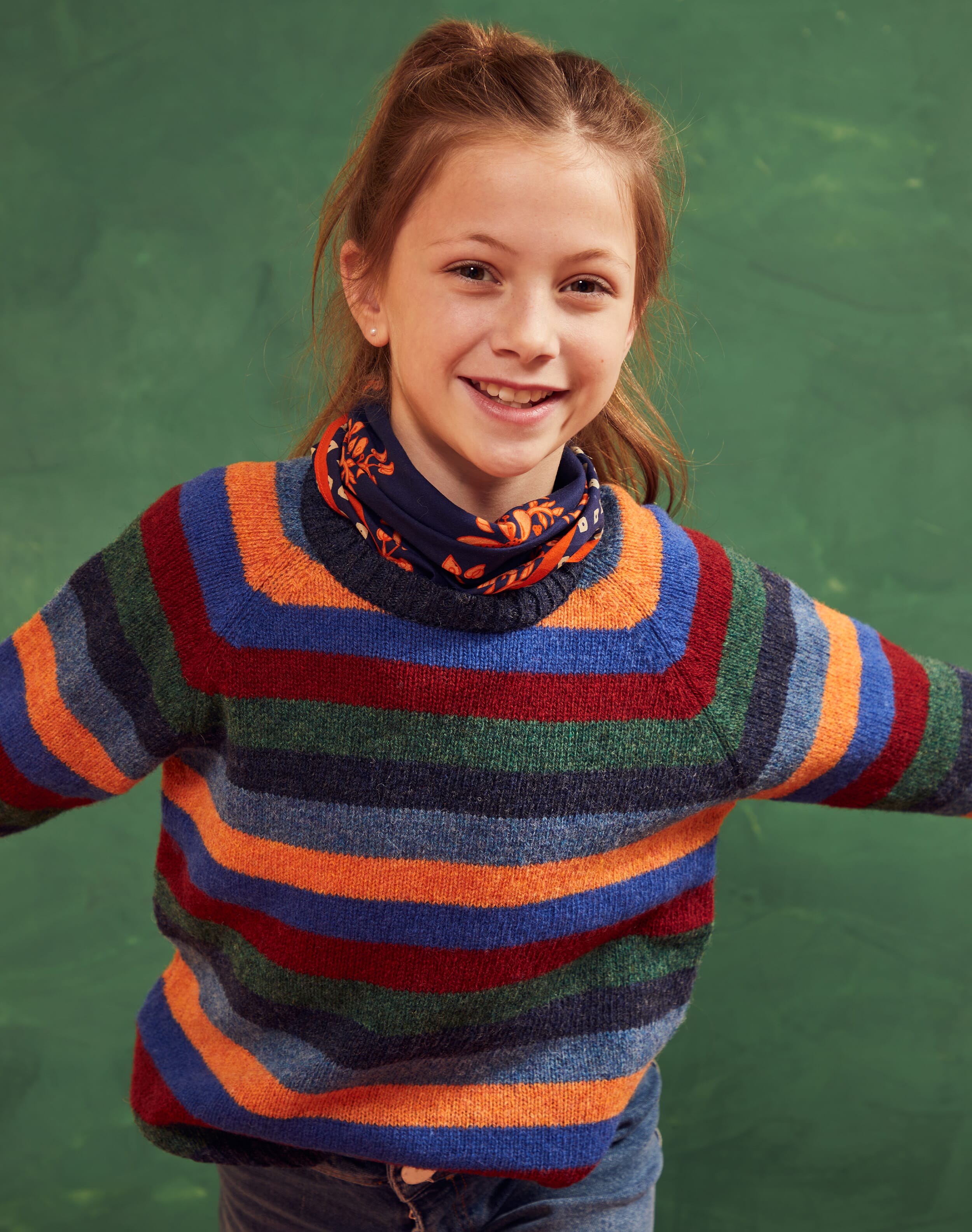 Wool Stripy Jumper