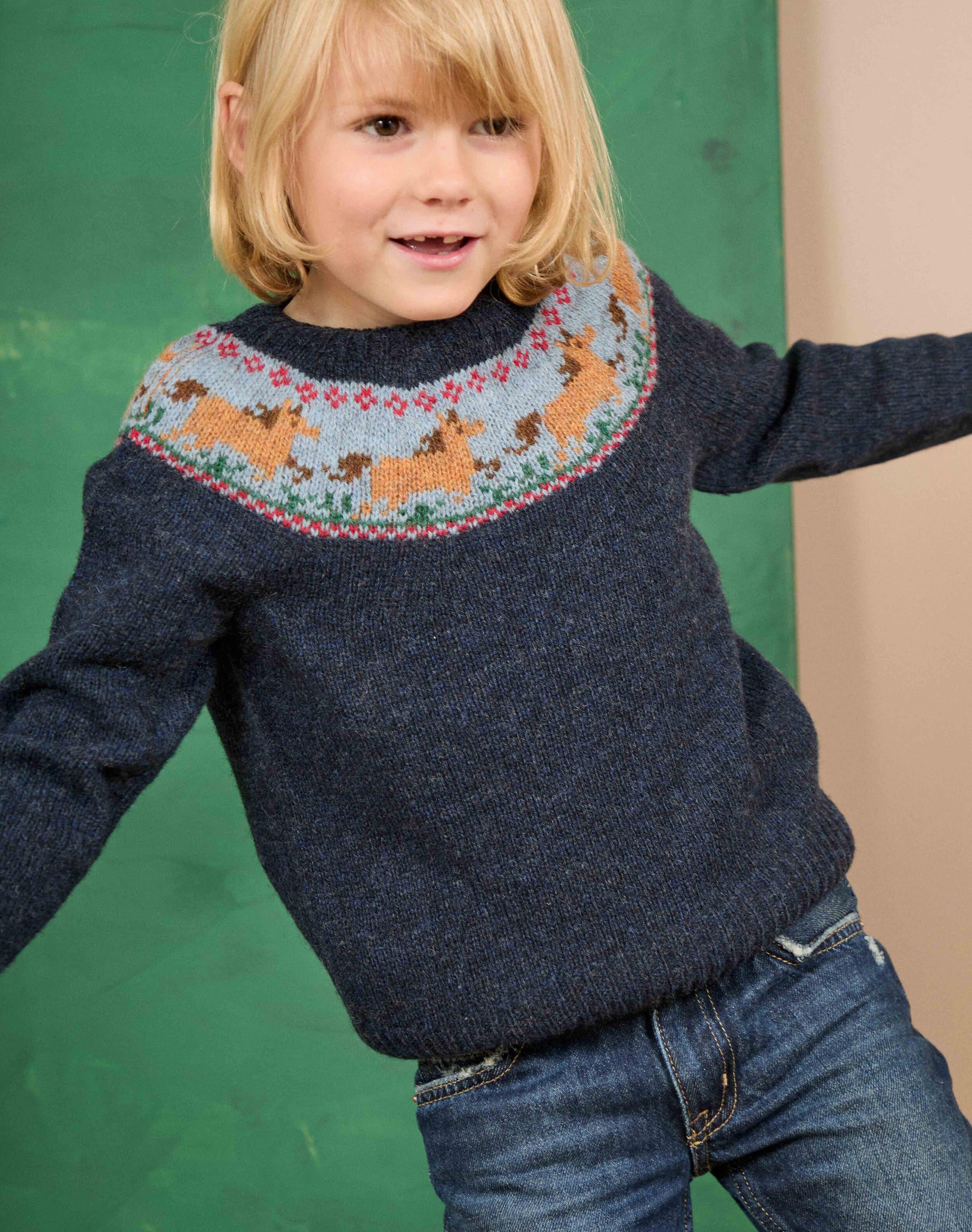 Brora Wool Pony Jumper
