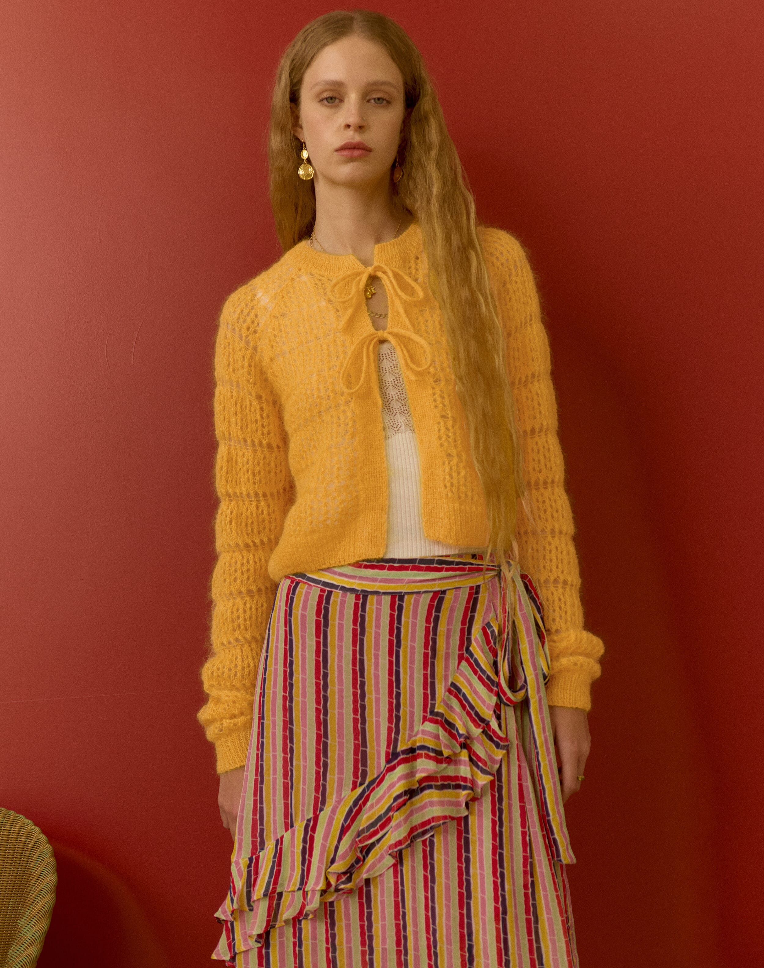 トップス TiroruRATS NATIVE MOHAIR KNITCARDIGAN トップス TiroruRATS NATIVE MOHAIR KNITCARDIGAN トップス TiroruRATS