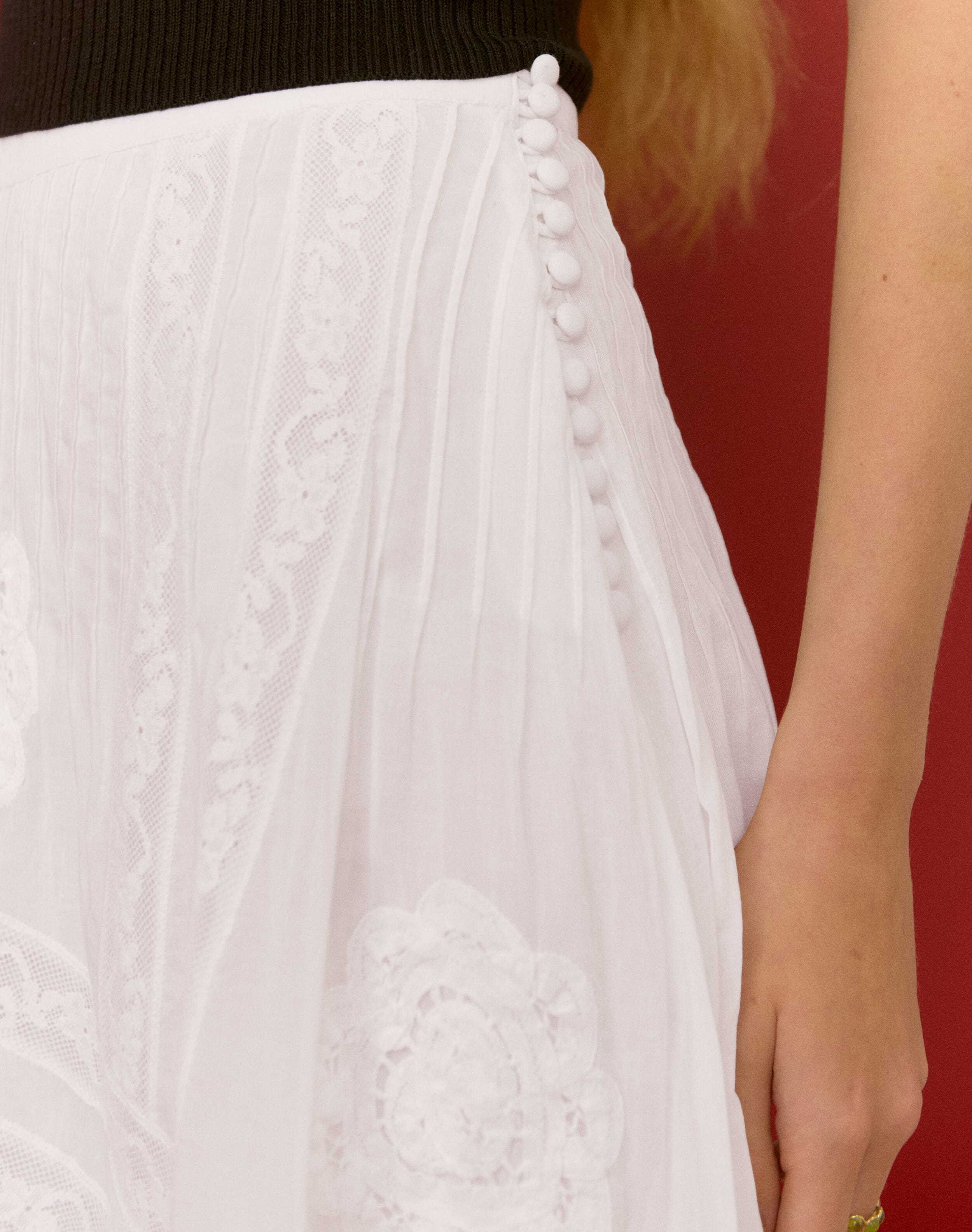 スカート Burberry SS23 Lace skirt (8067787 OPTICWHITE) Burberry Lace skirt - White - Women | 8067787 | thebs.com