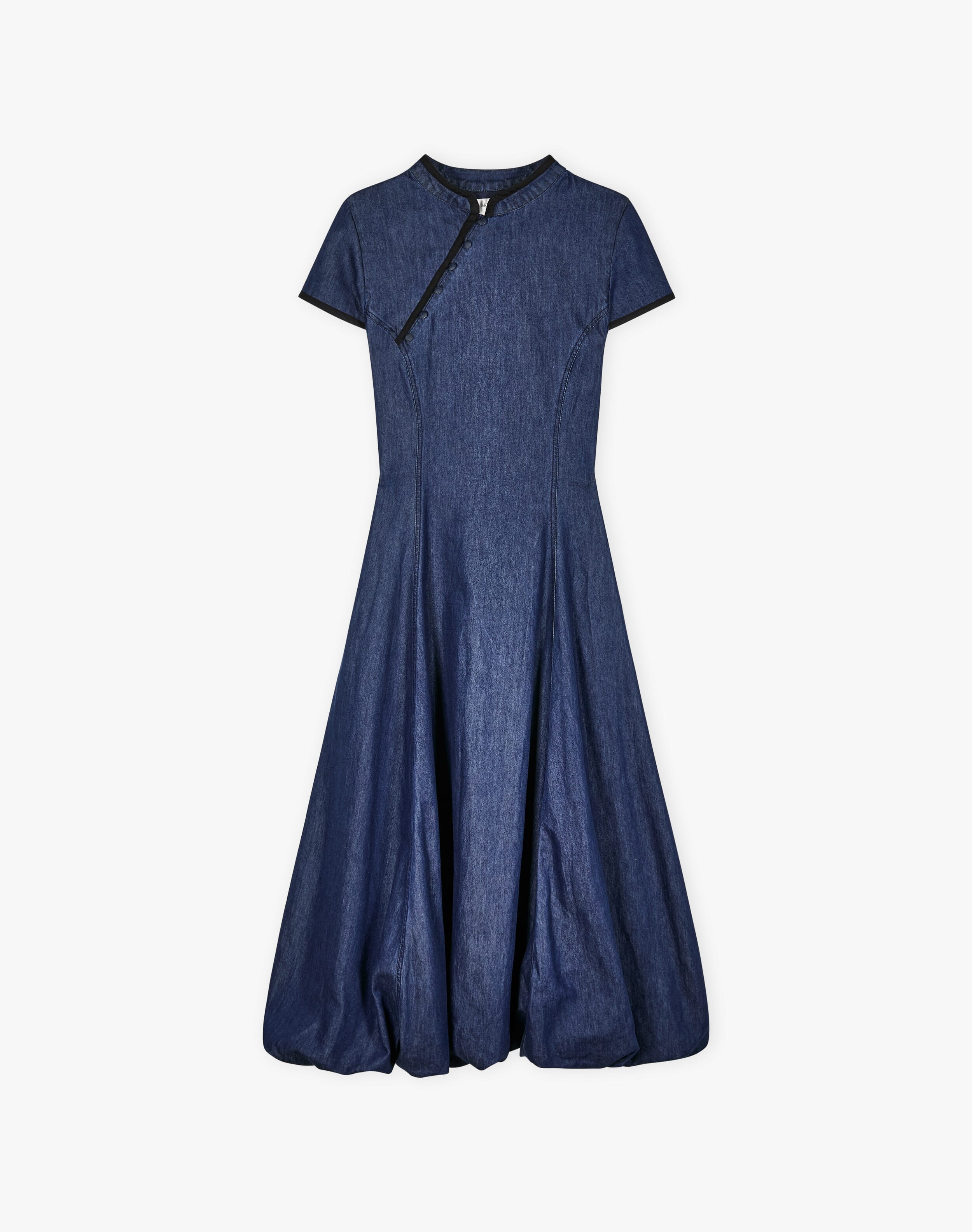 The Denim Parachute Dress | Womenswear | SKYE by Brora