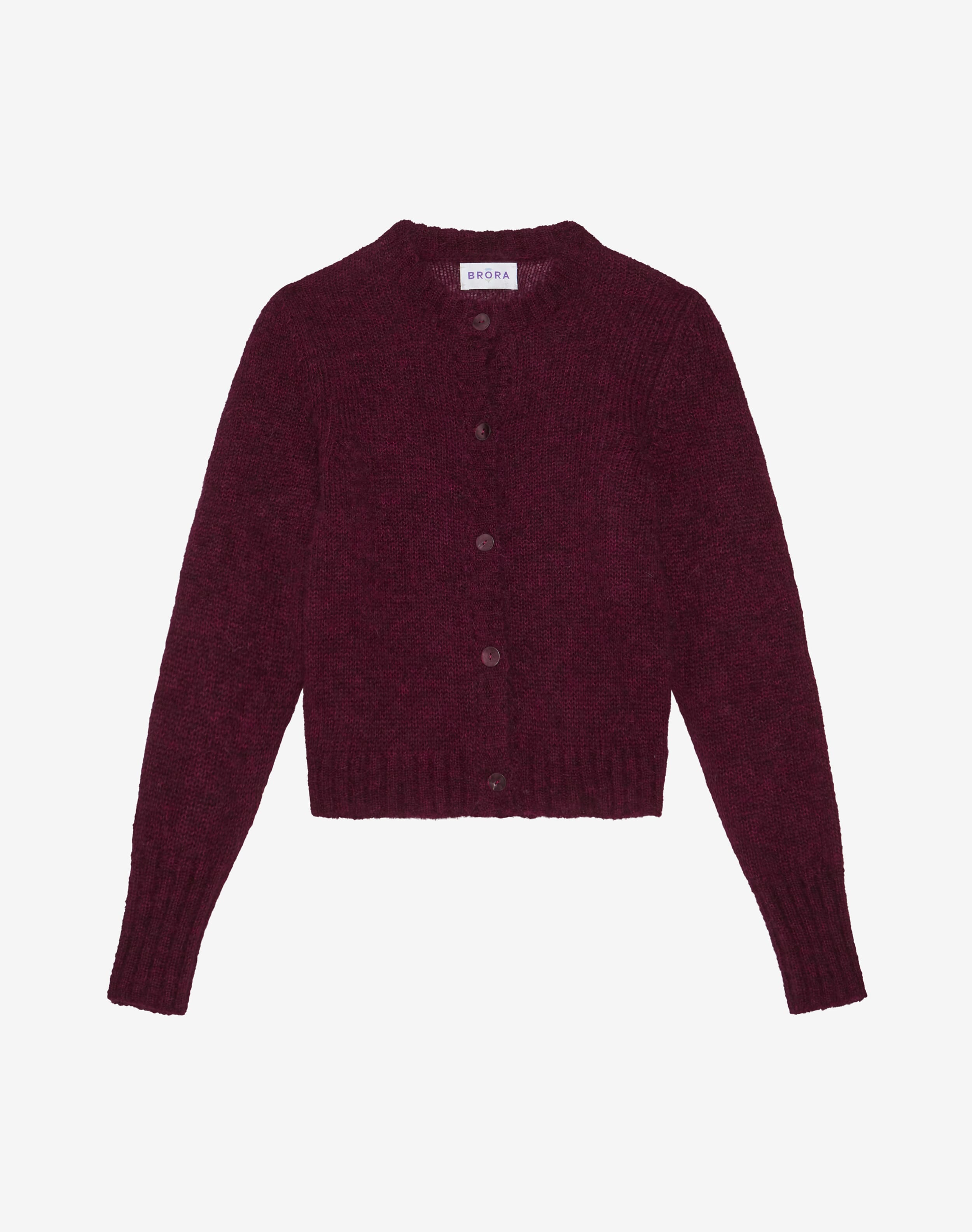 Brora mohair outlet cardigan