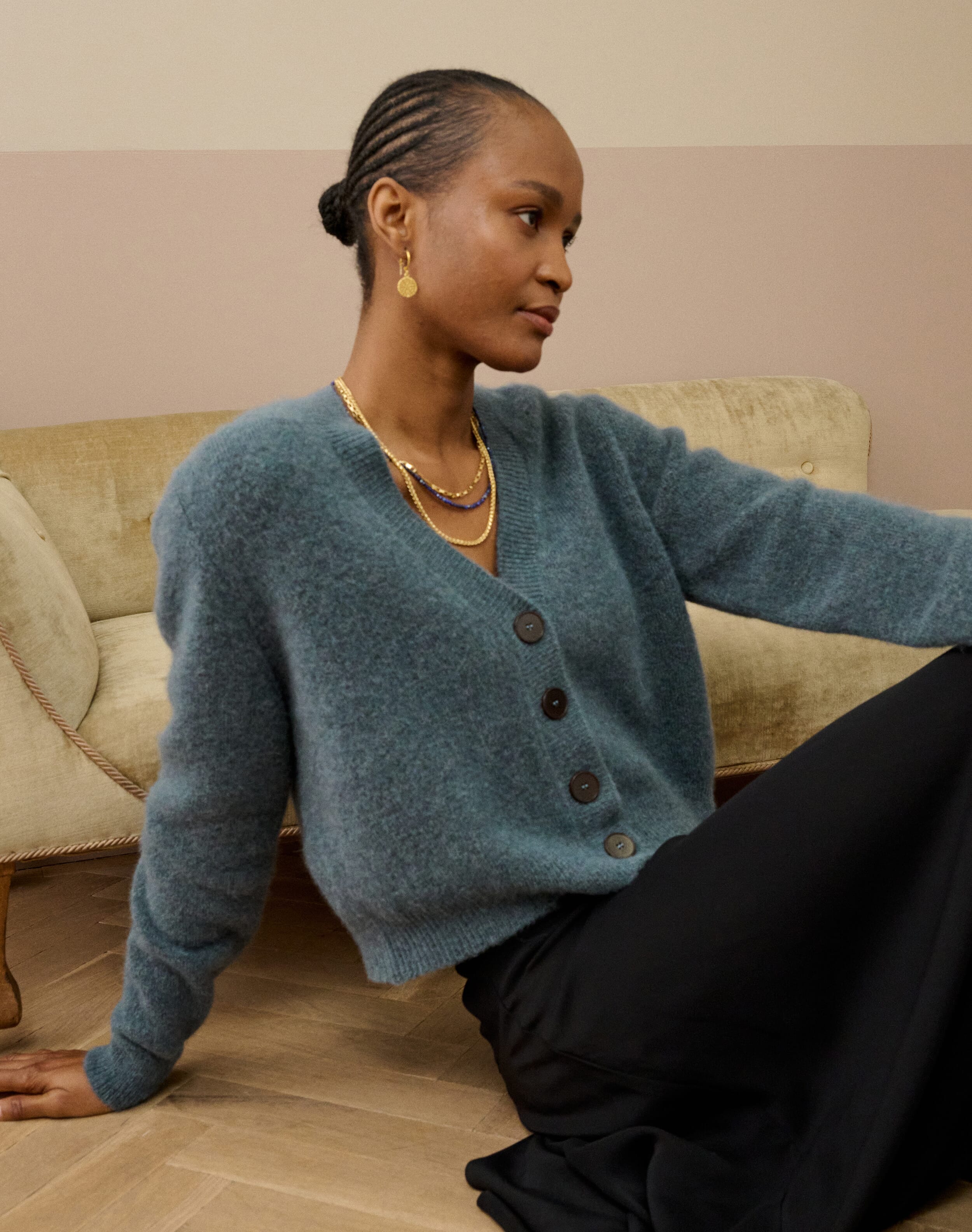 Brora Liberty Print Jersey Shirt Dress botanic - 15