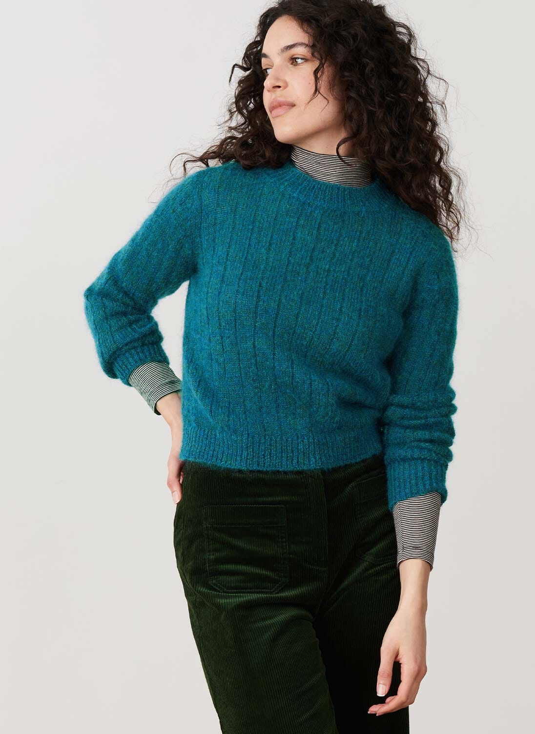 Brora mohair outlet jumper