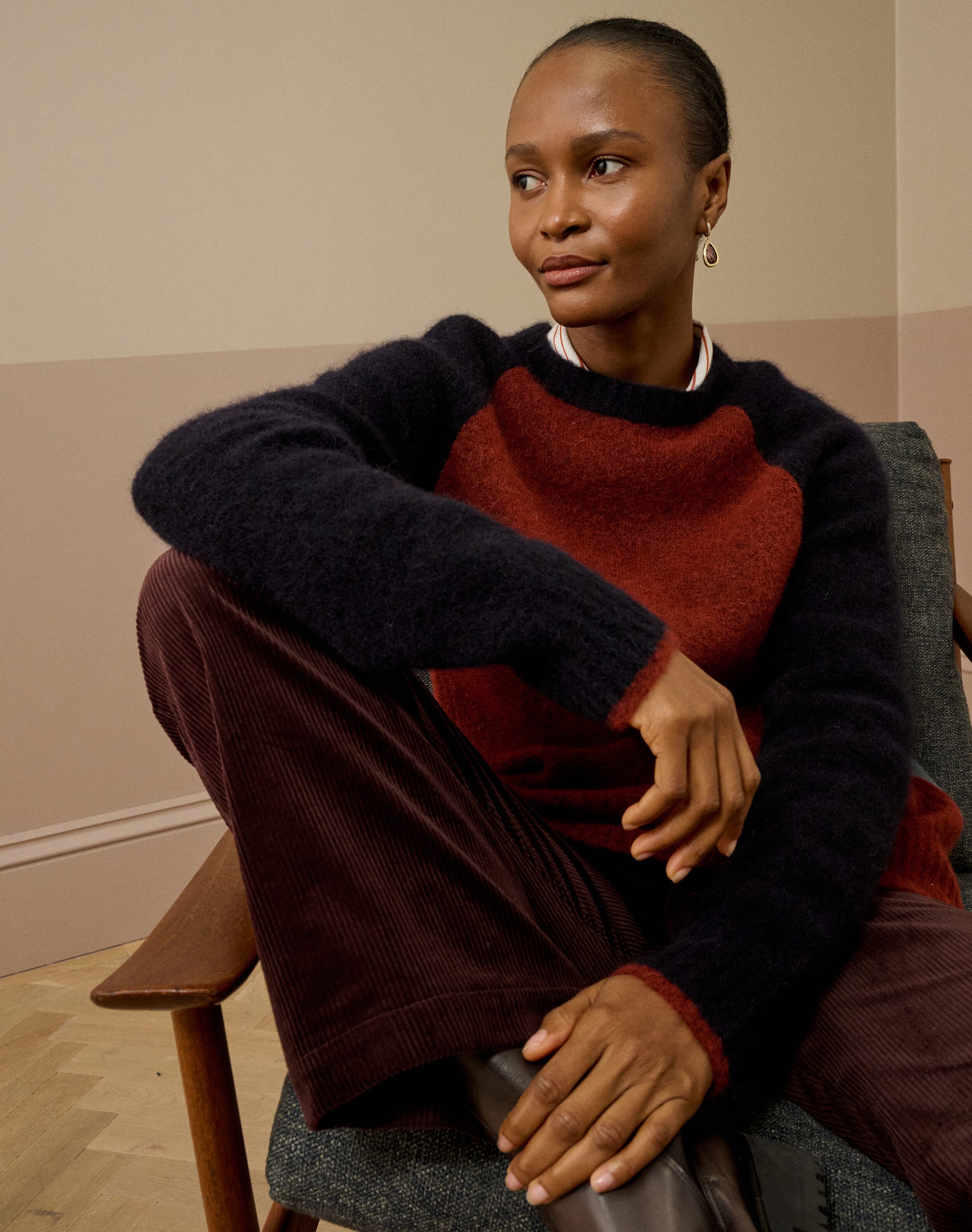 Brora Liberty Print Jersey Shirt Dress botanic