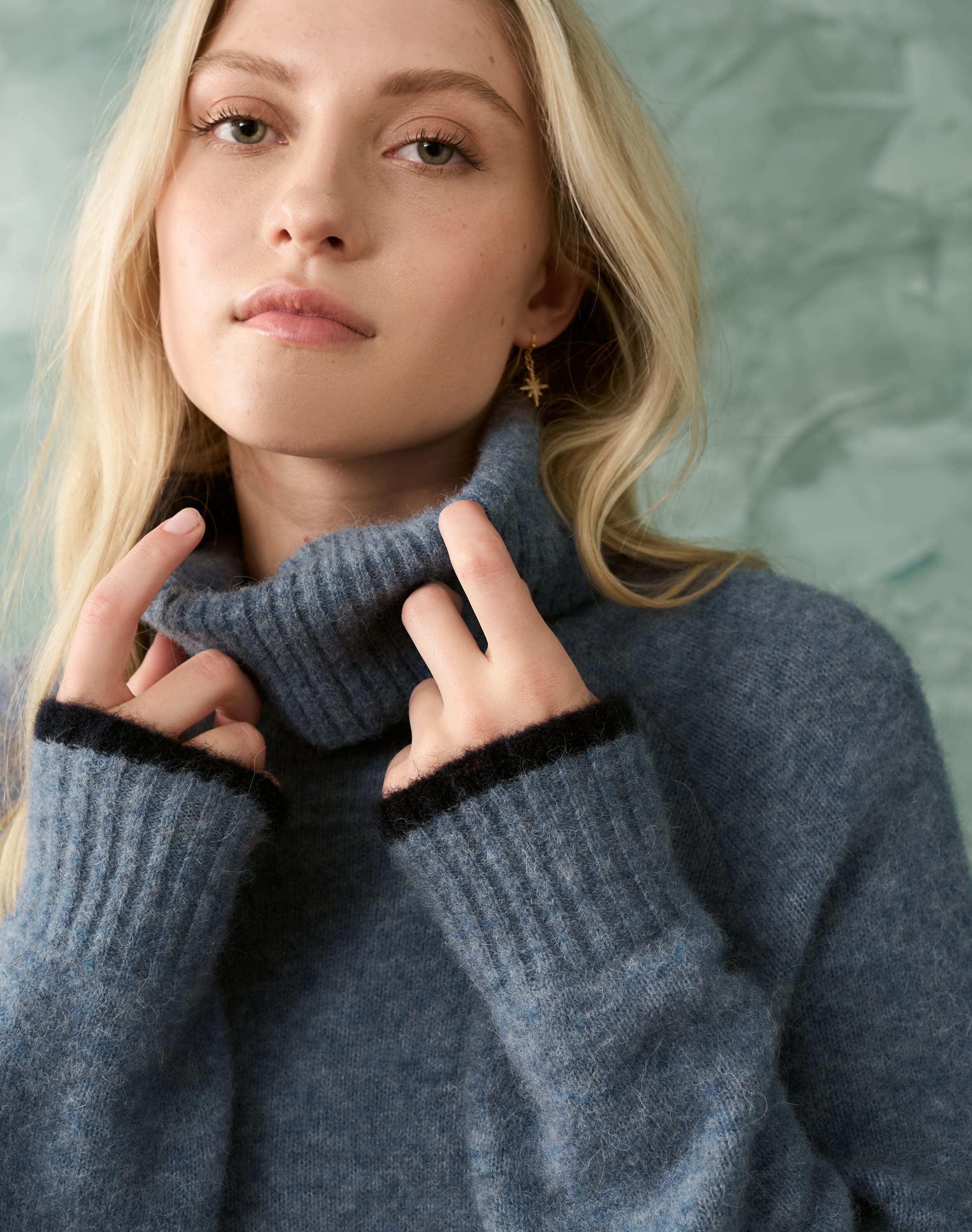 Nimbus Alpaca Polo Neck Women #39 s Knitwear Brora