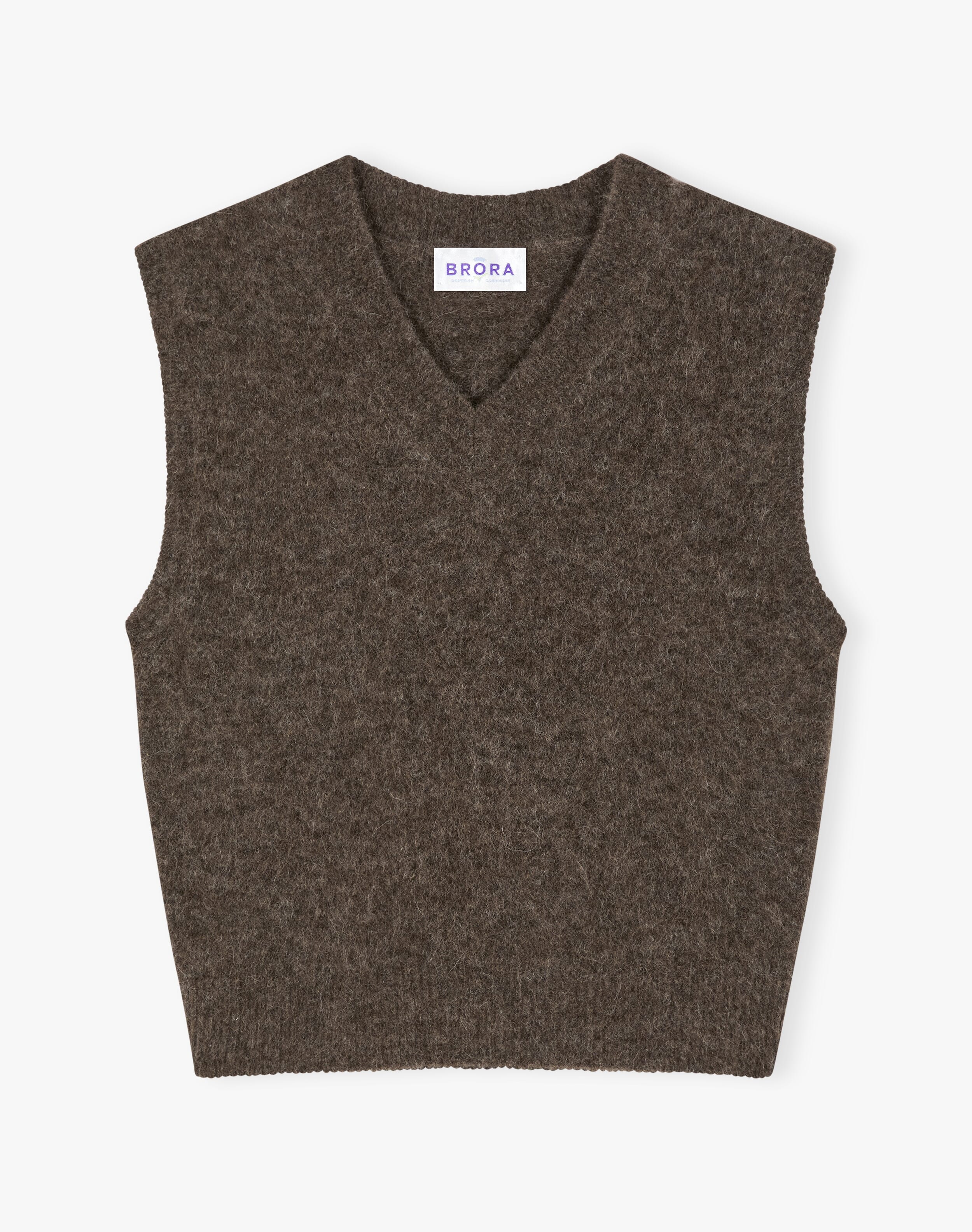 Mole Alpaca V Neck Tank | Women's | Brora