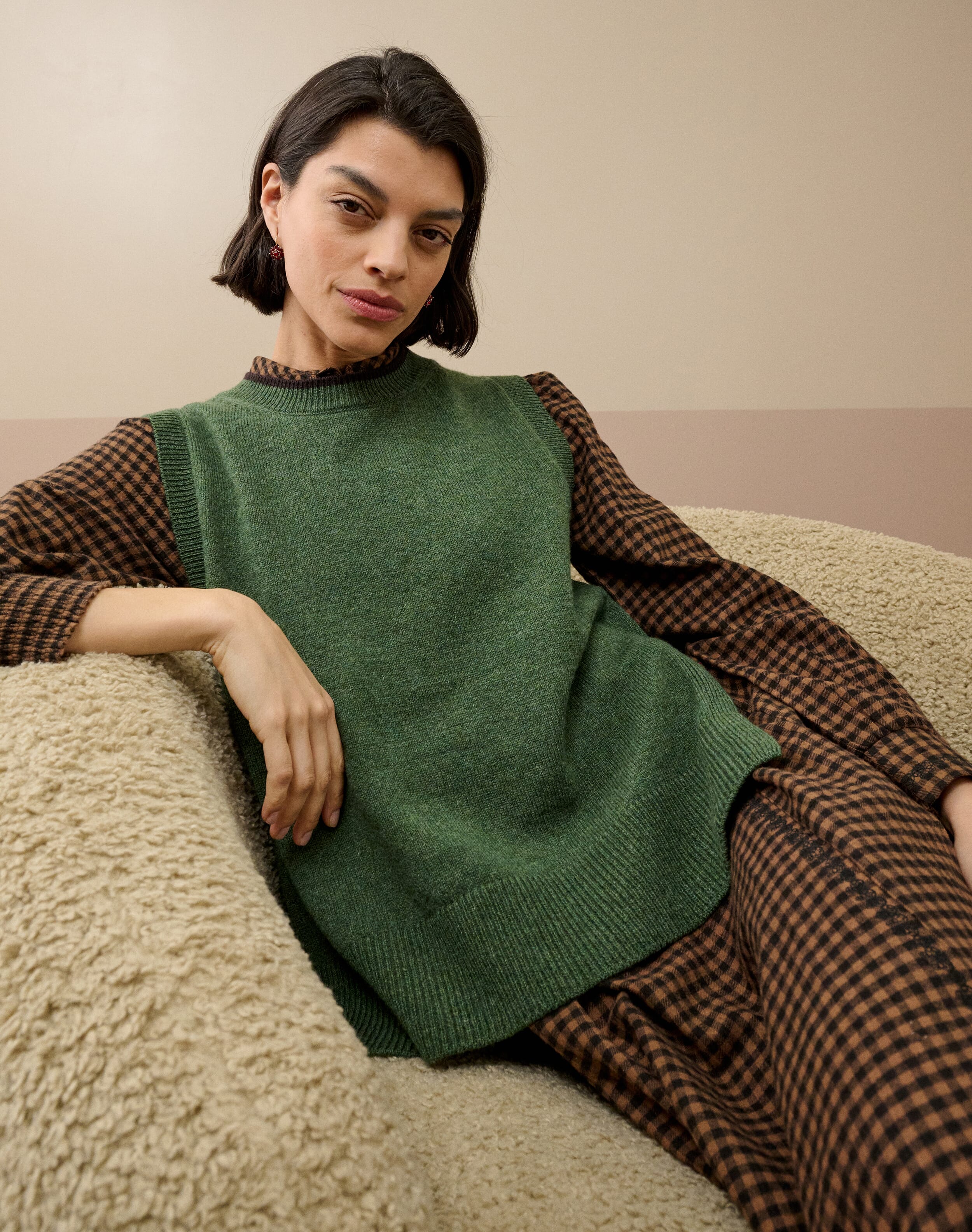 Brora Cashmere Beret Ash - 14