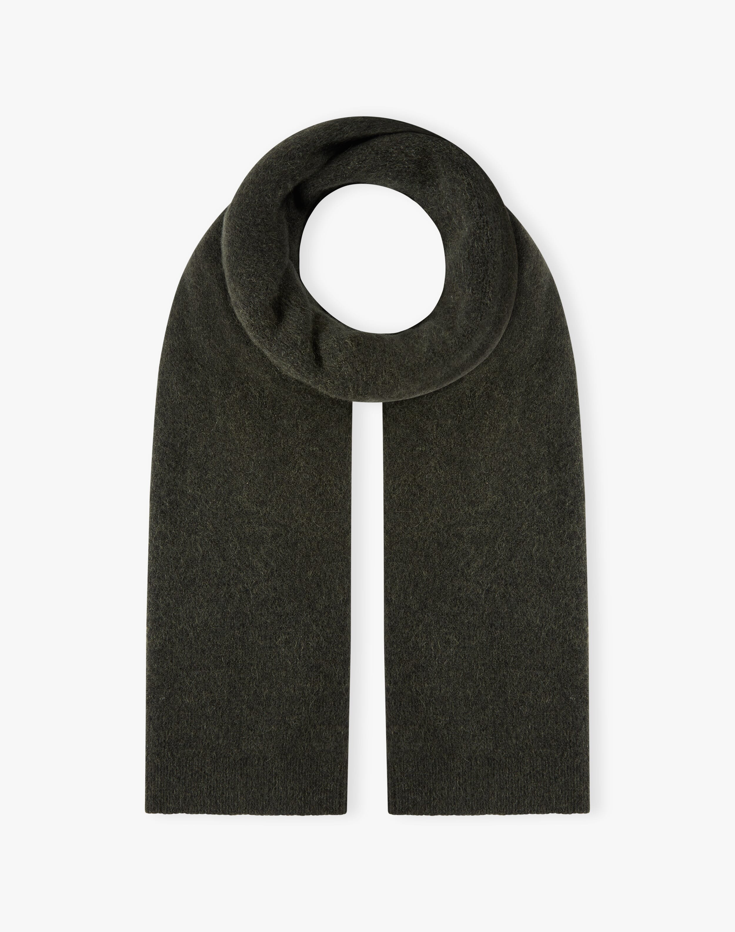 Seaweed Alpaca Scarf | Women's Accessories | Brora