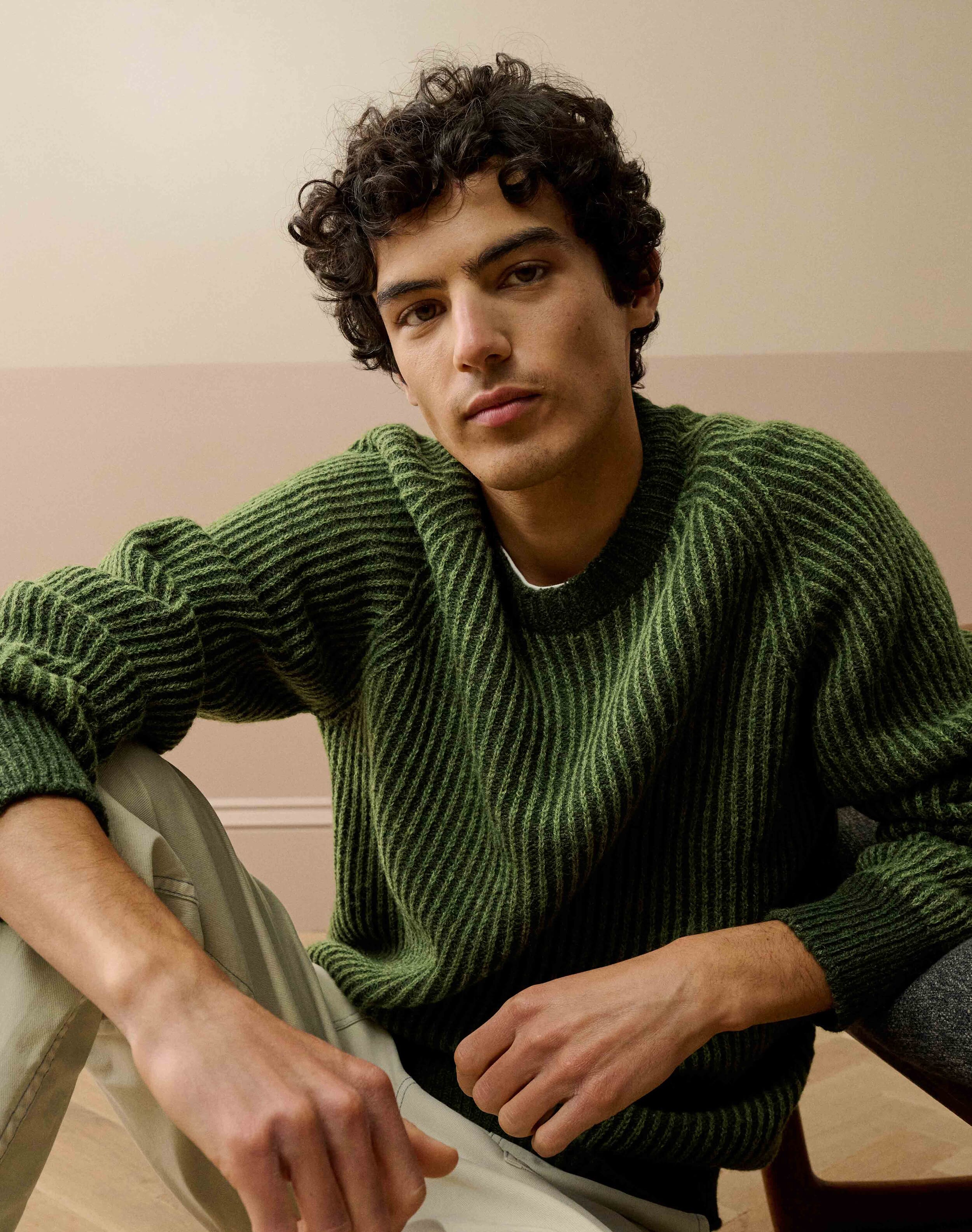 Brora Liberty Print Organic Cotton Shirt Jade ditsy - 10