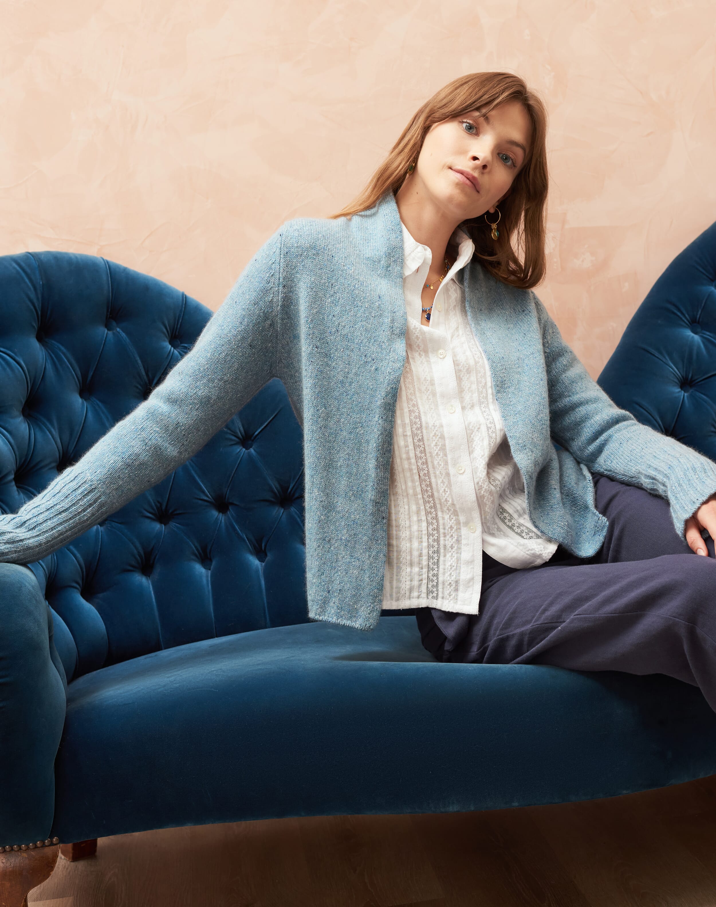 Women's Sustainable Cashmere Cardigans & Wool Cardigans Brora