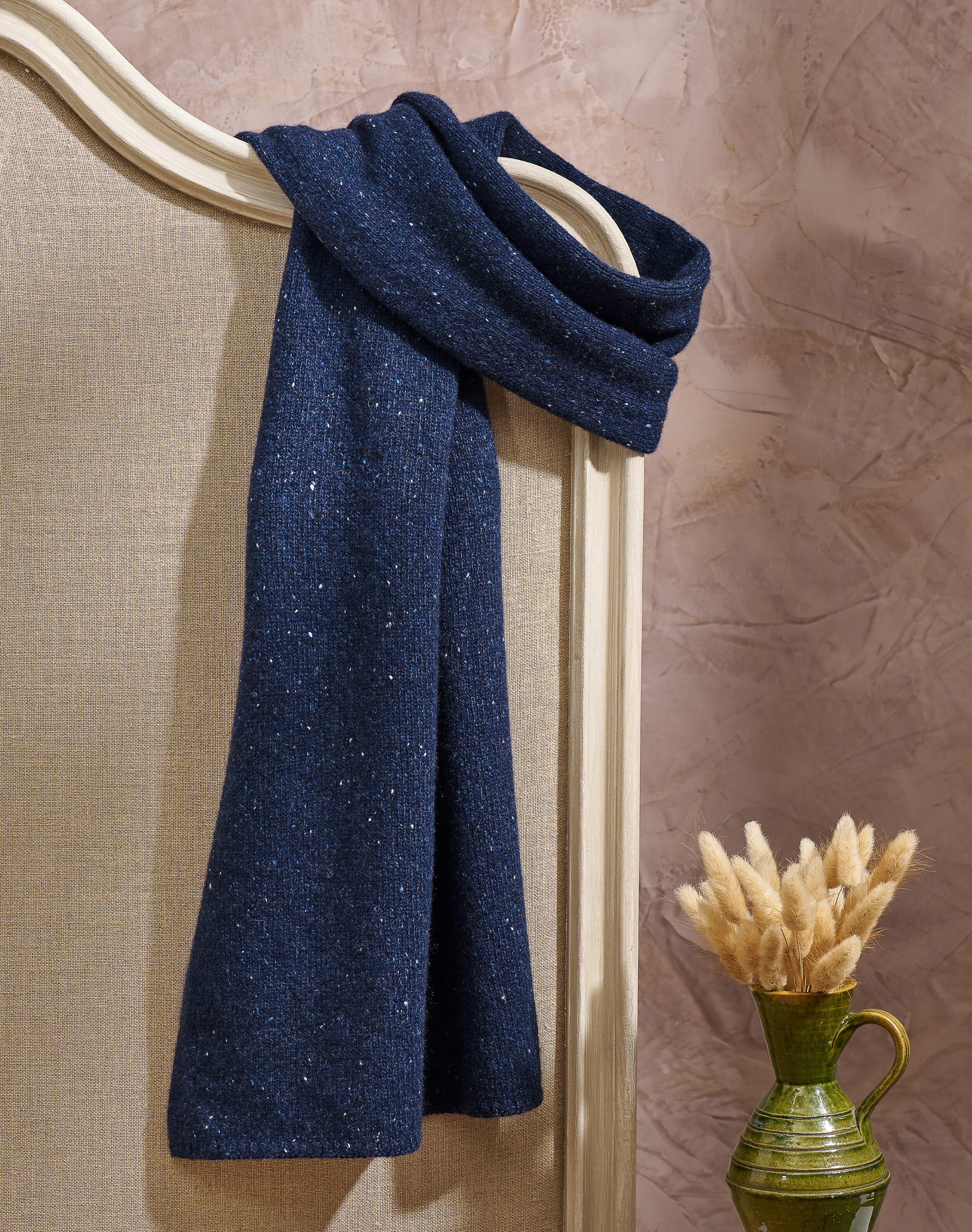 Cashmere Donegal Scarf French