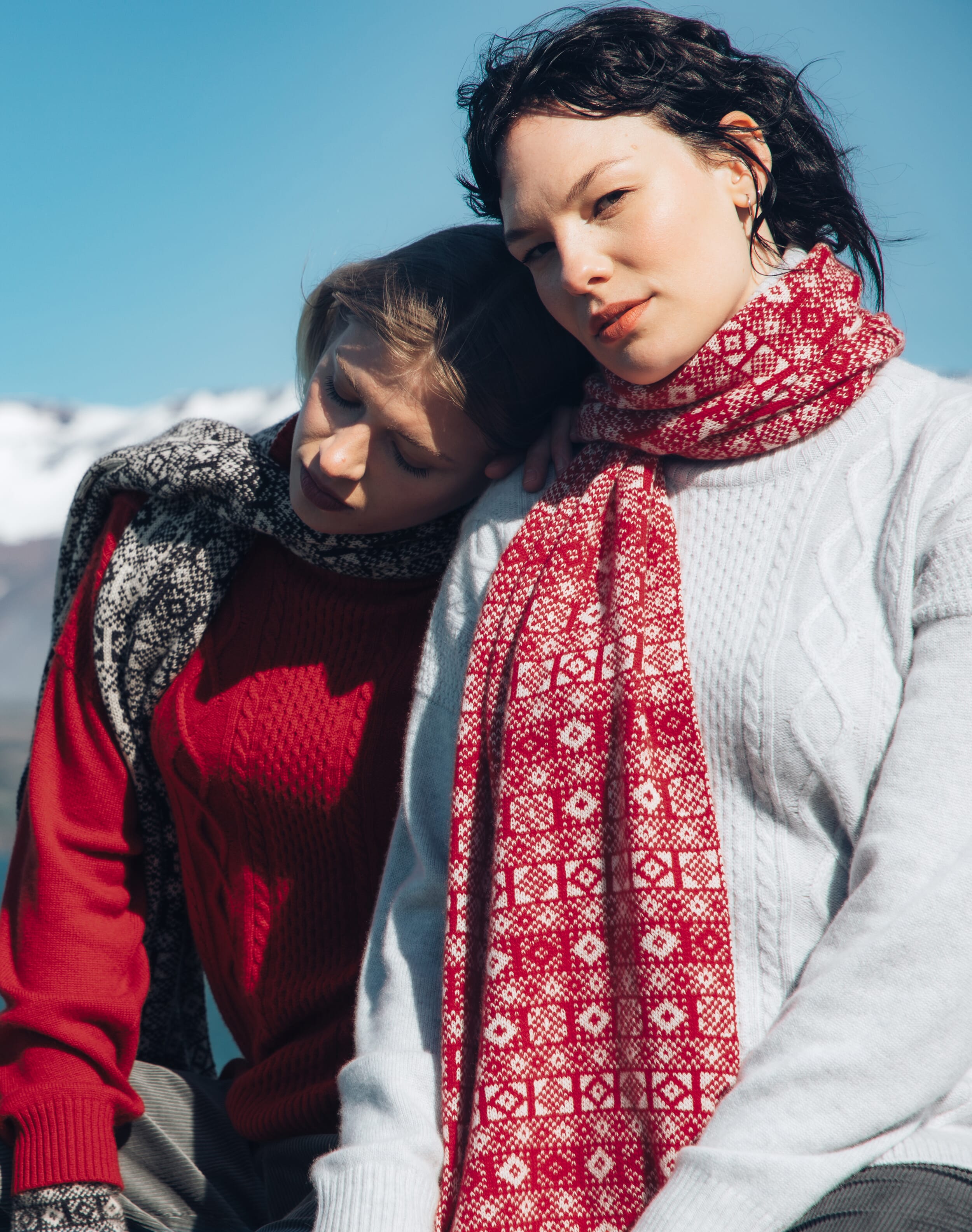 Brora Cashmere Stole Hawthorn