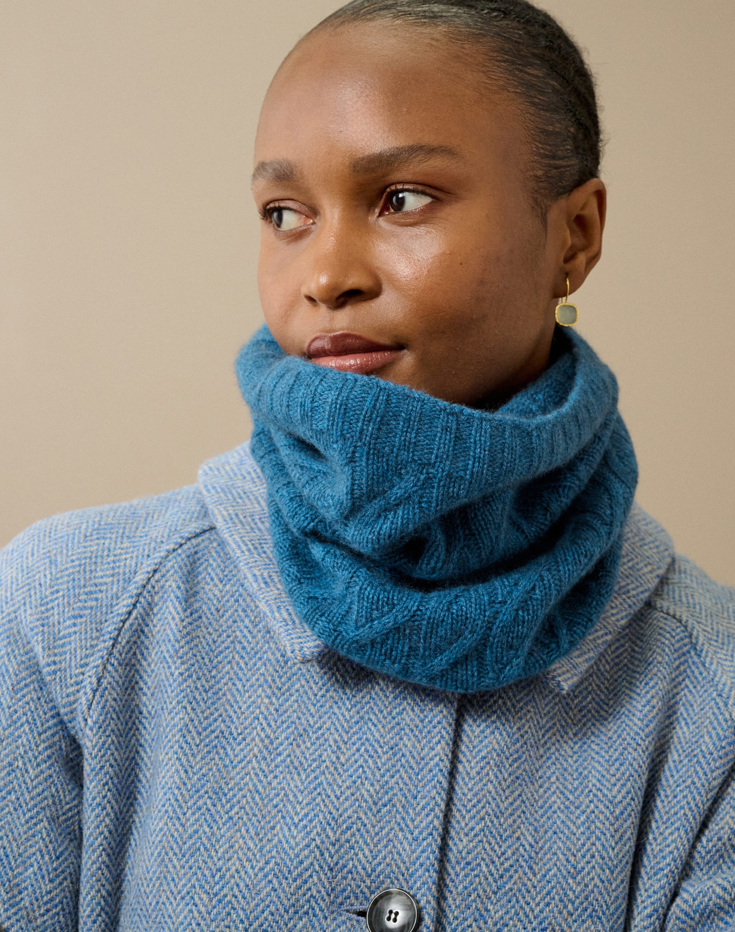 Brora Cashmere Plaid Scarf - 17