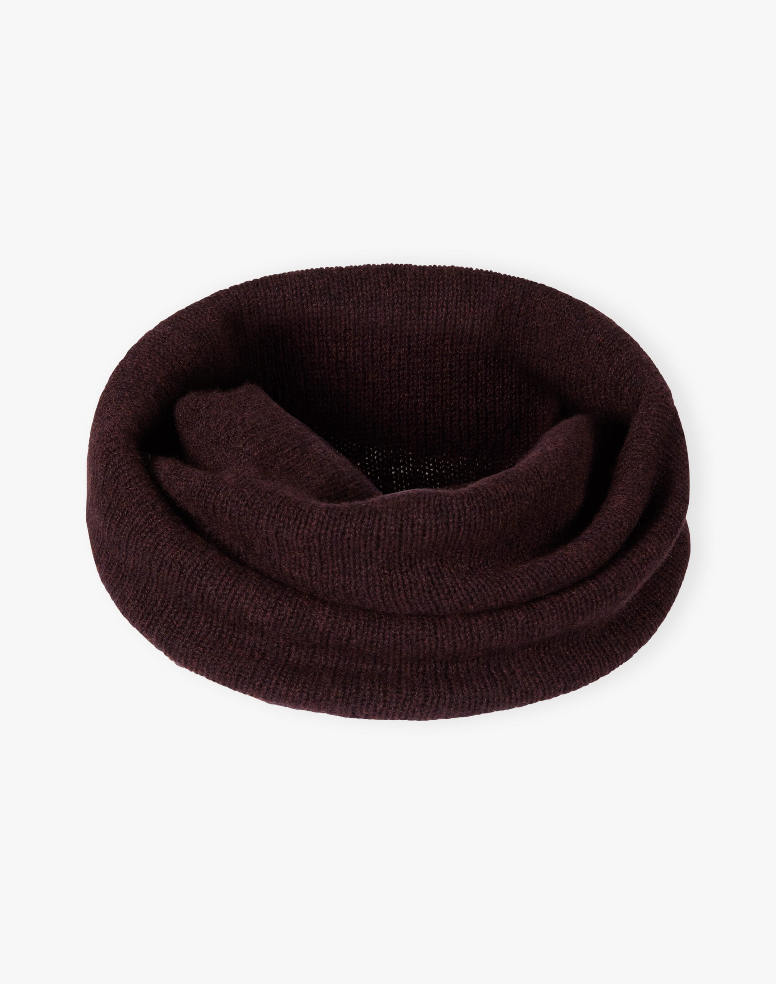 Scottish Cashmere Gauzy Snood in Malt | Brora Accessories