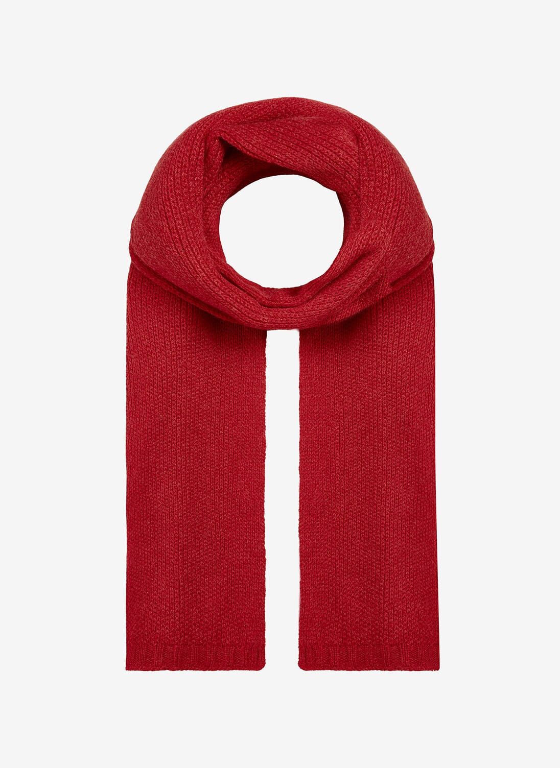 Flame Cashmere Knitted Scarf Cashmere Scarves Brora