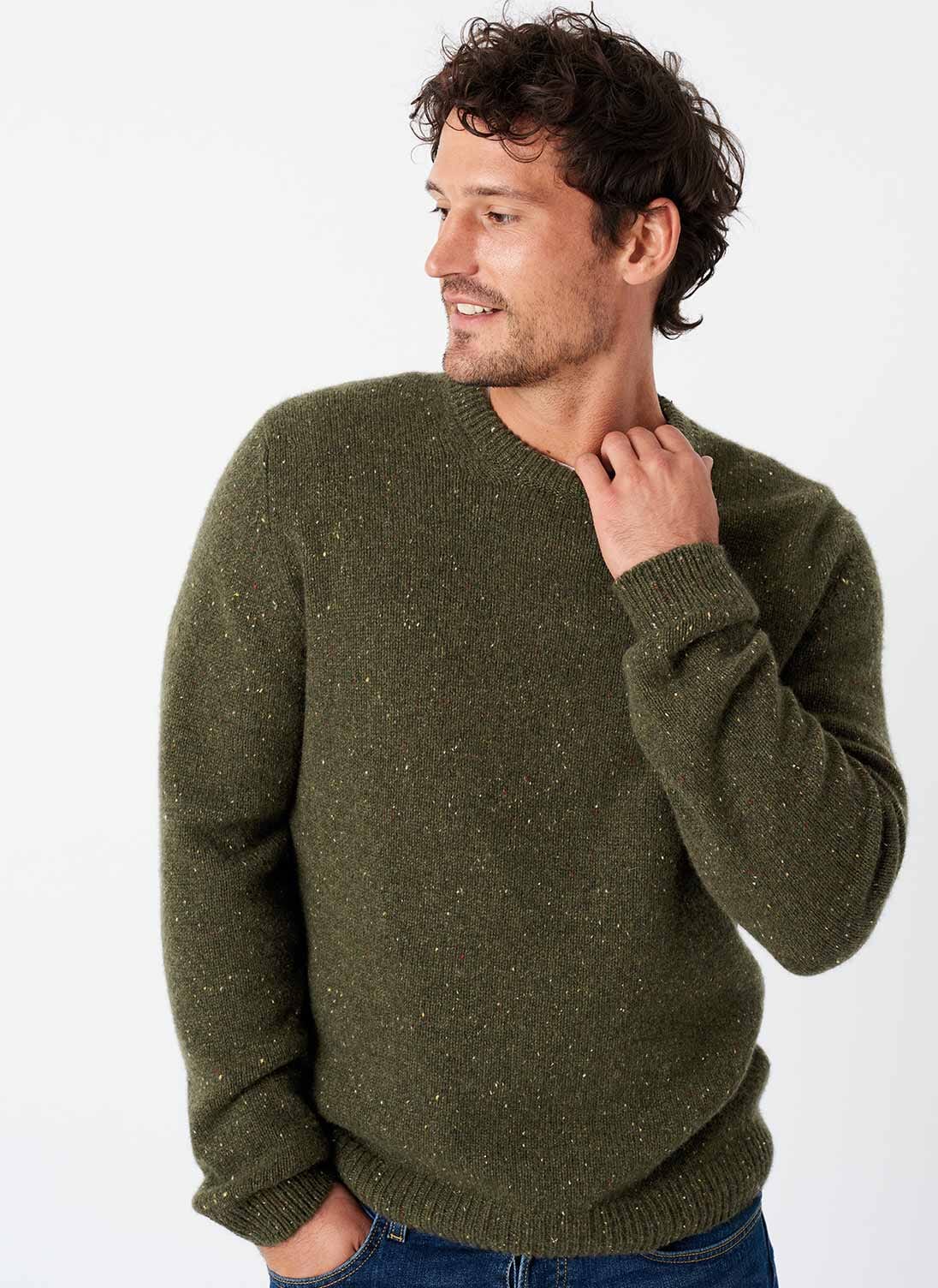 Brora mens cashmere clearance jumper