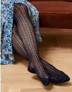 Cashmere Lace Knit Tights