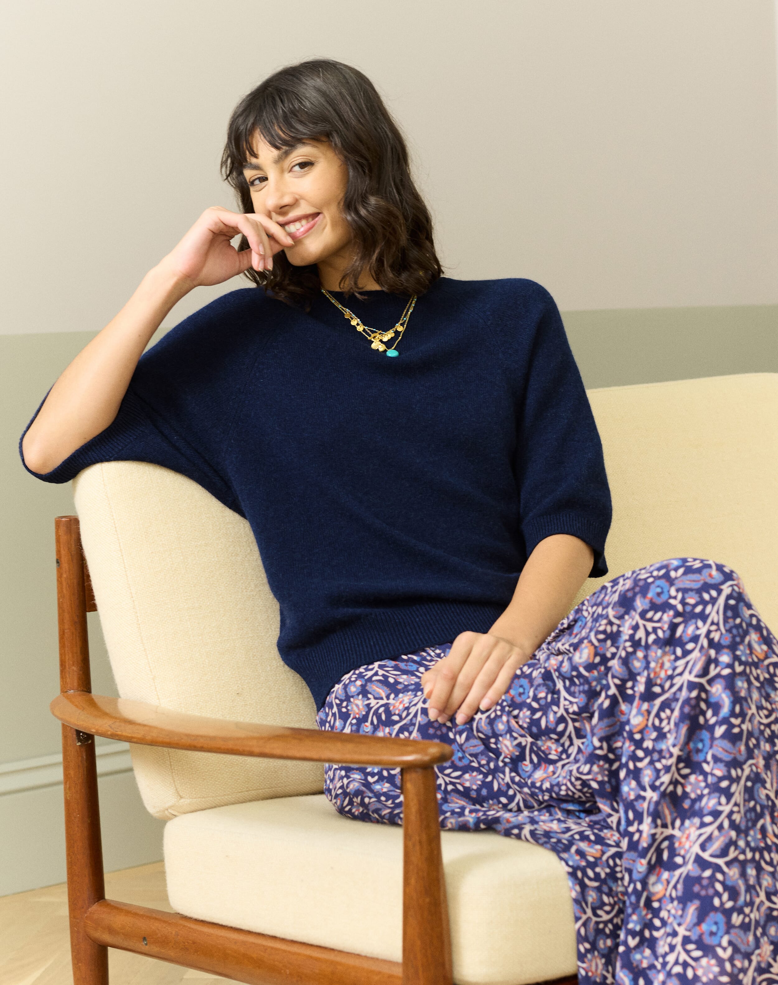 Brora Cashmere Slouchy T