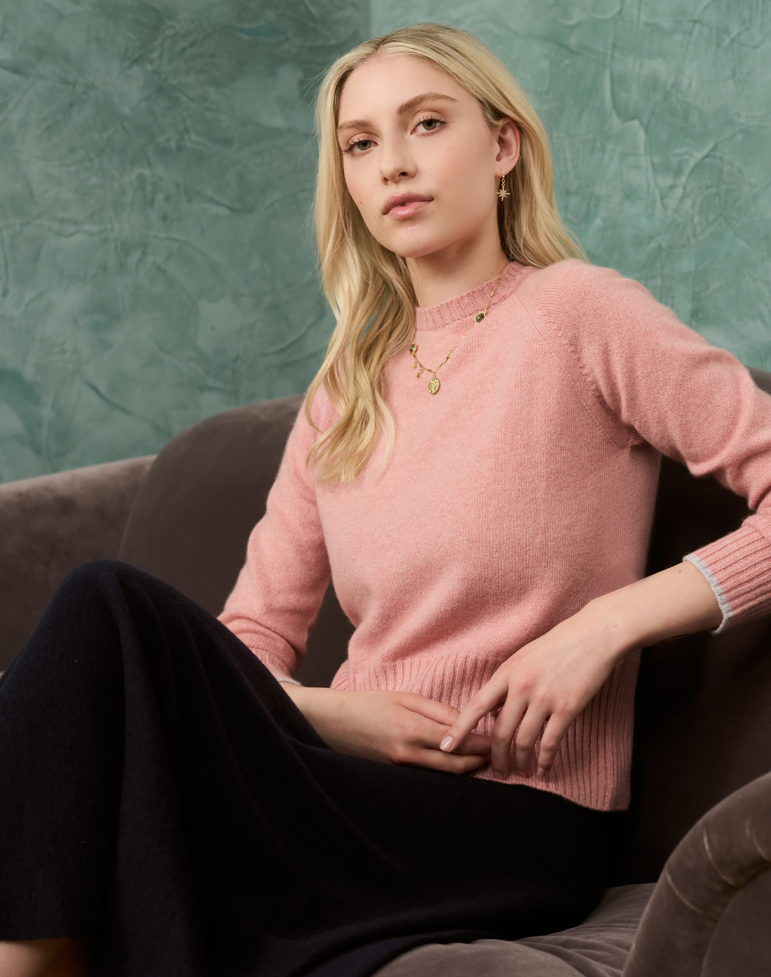 Cashmere Boxy Jumper Shell