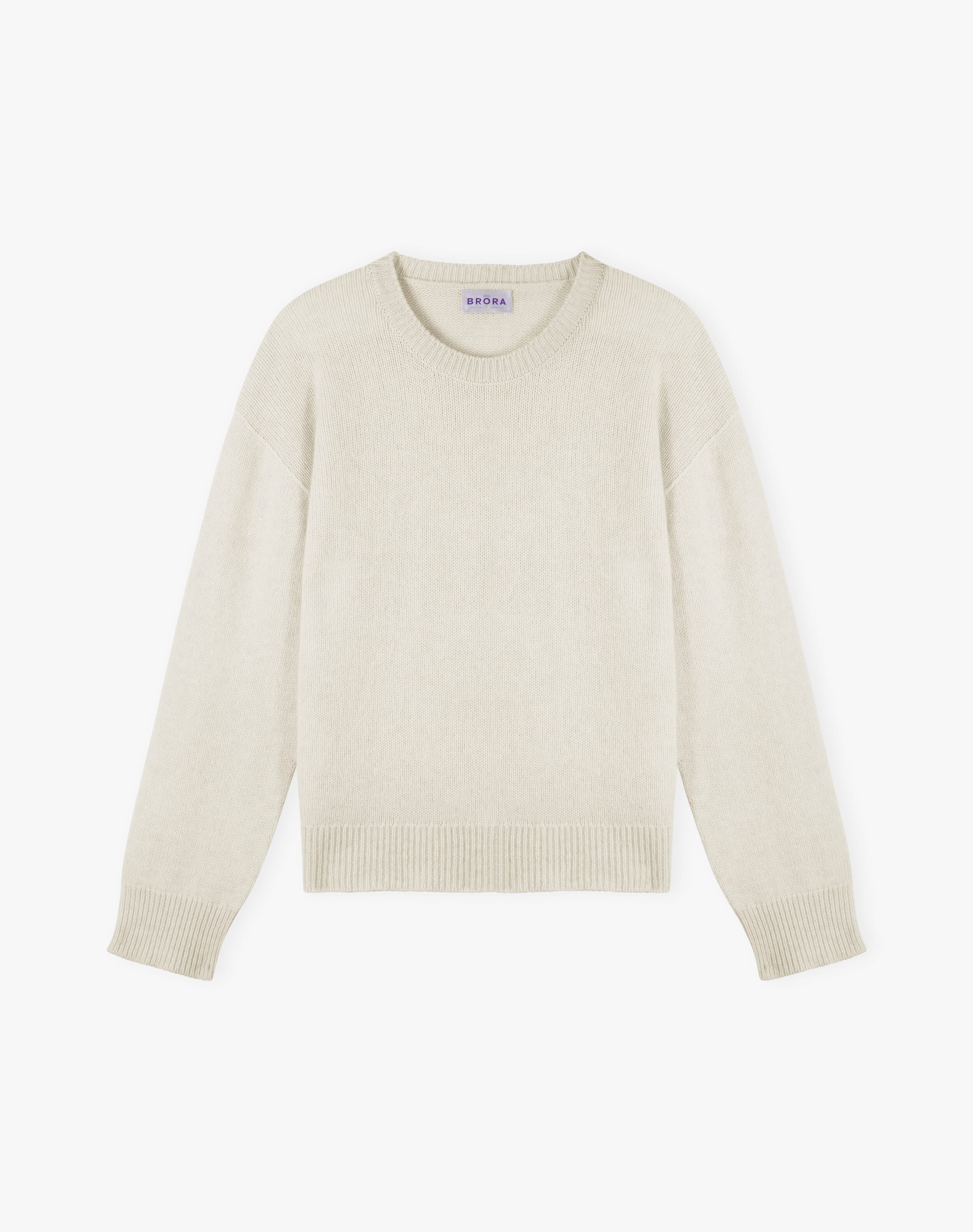 Cashmere Jumpers Brora Jumpers Sale Cashmere Luxe Jumper In Swan